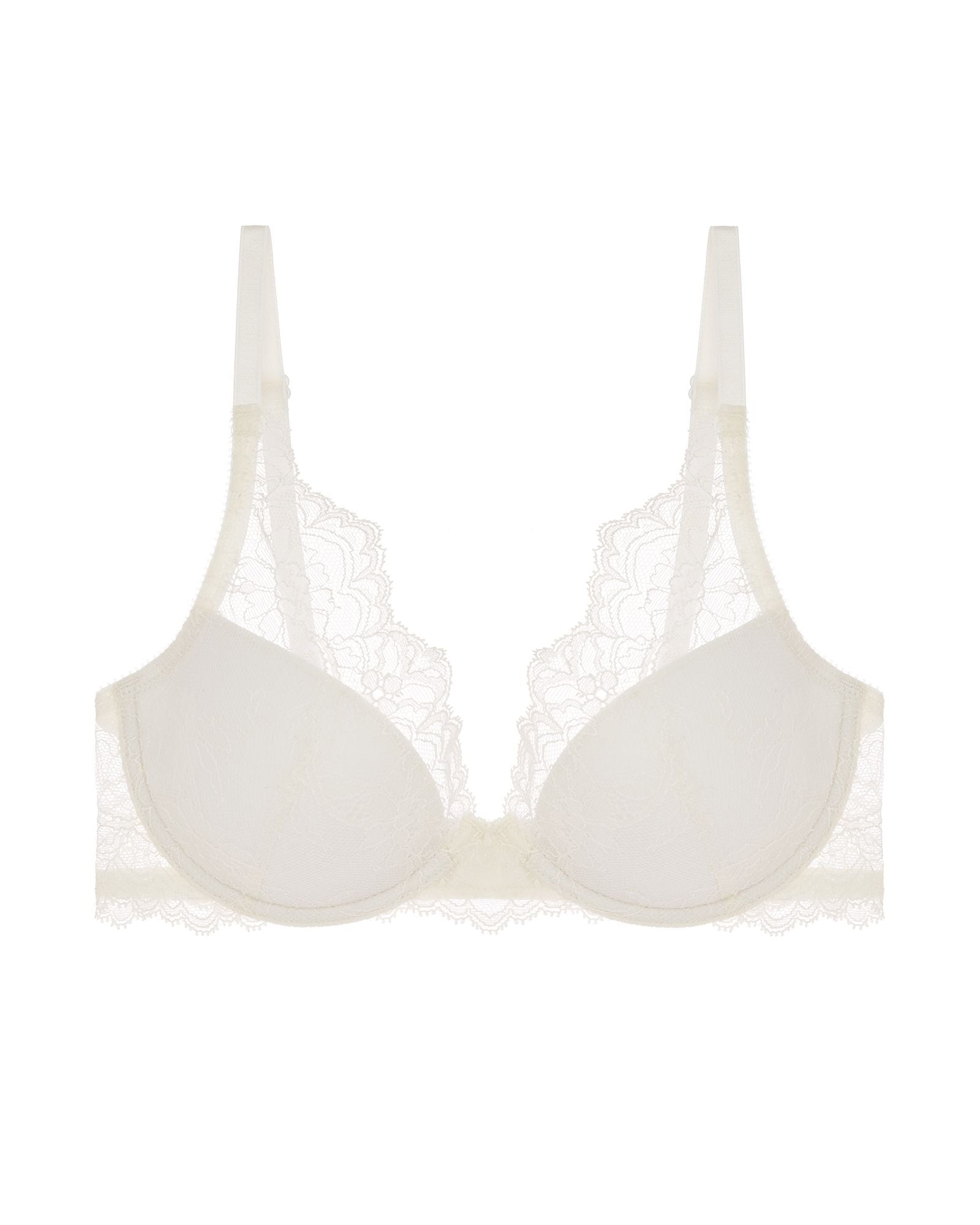 Journelle Anais Plunge Bra in white