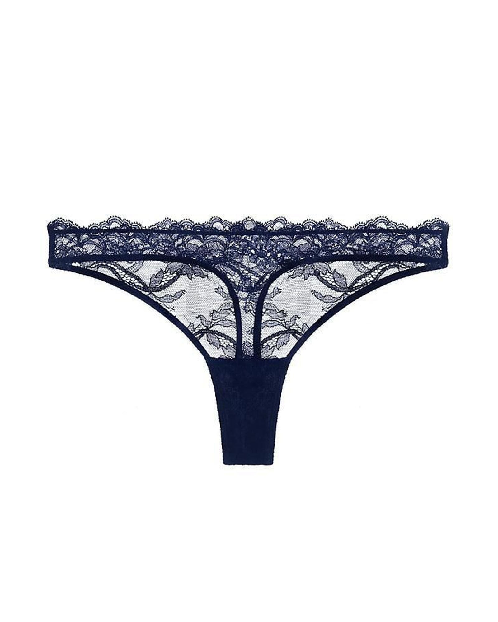 Journelle Anais Thong in blue