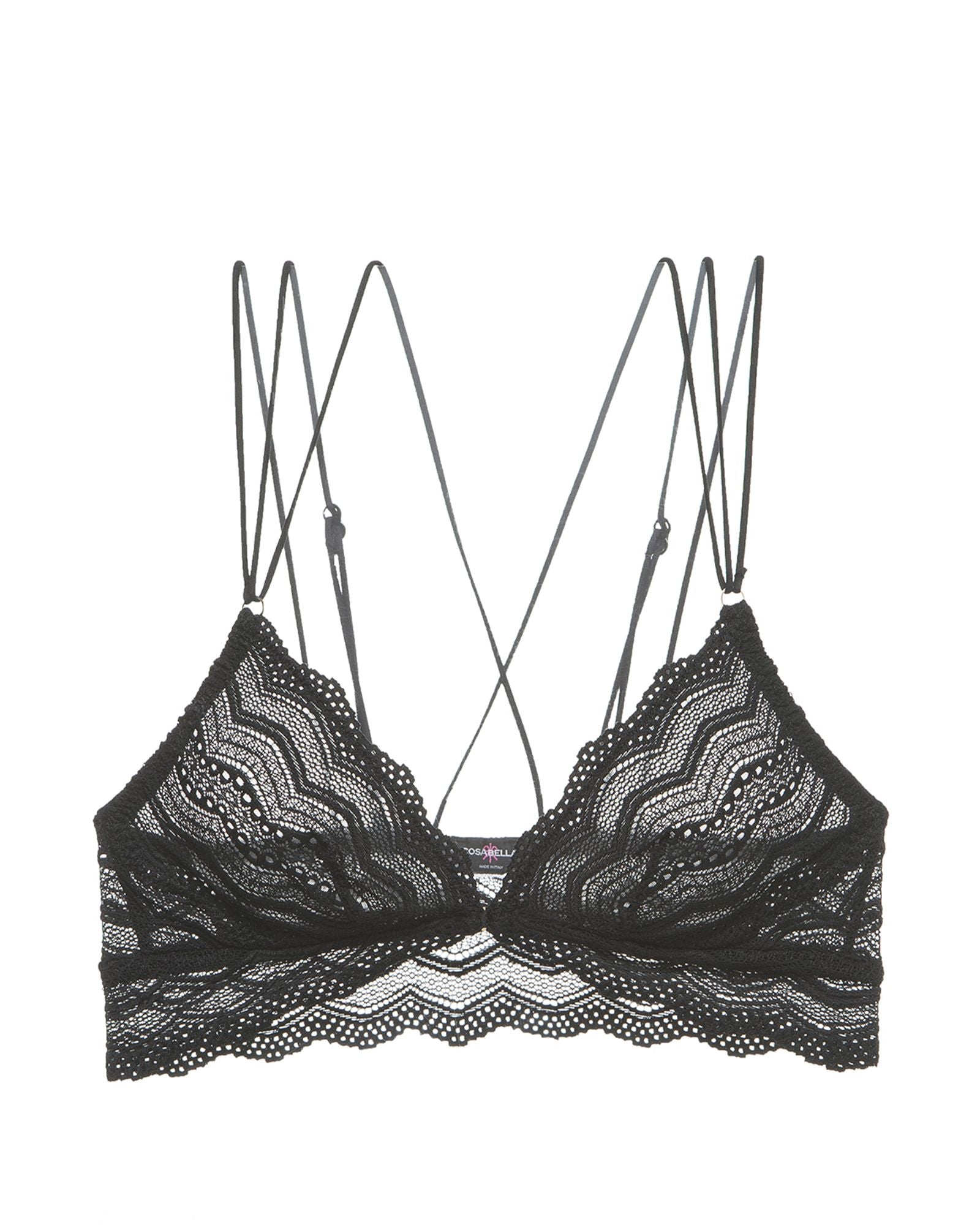 Cosabella Ceylon Criss Cross Bralet in white