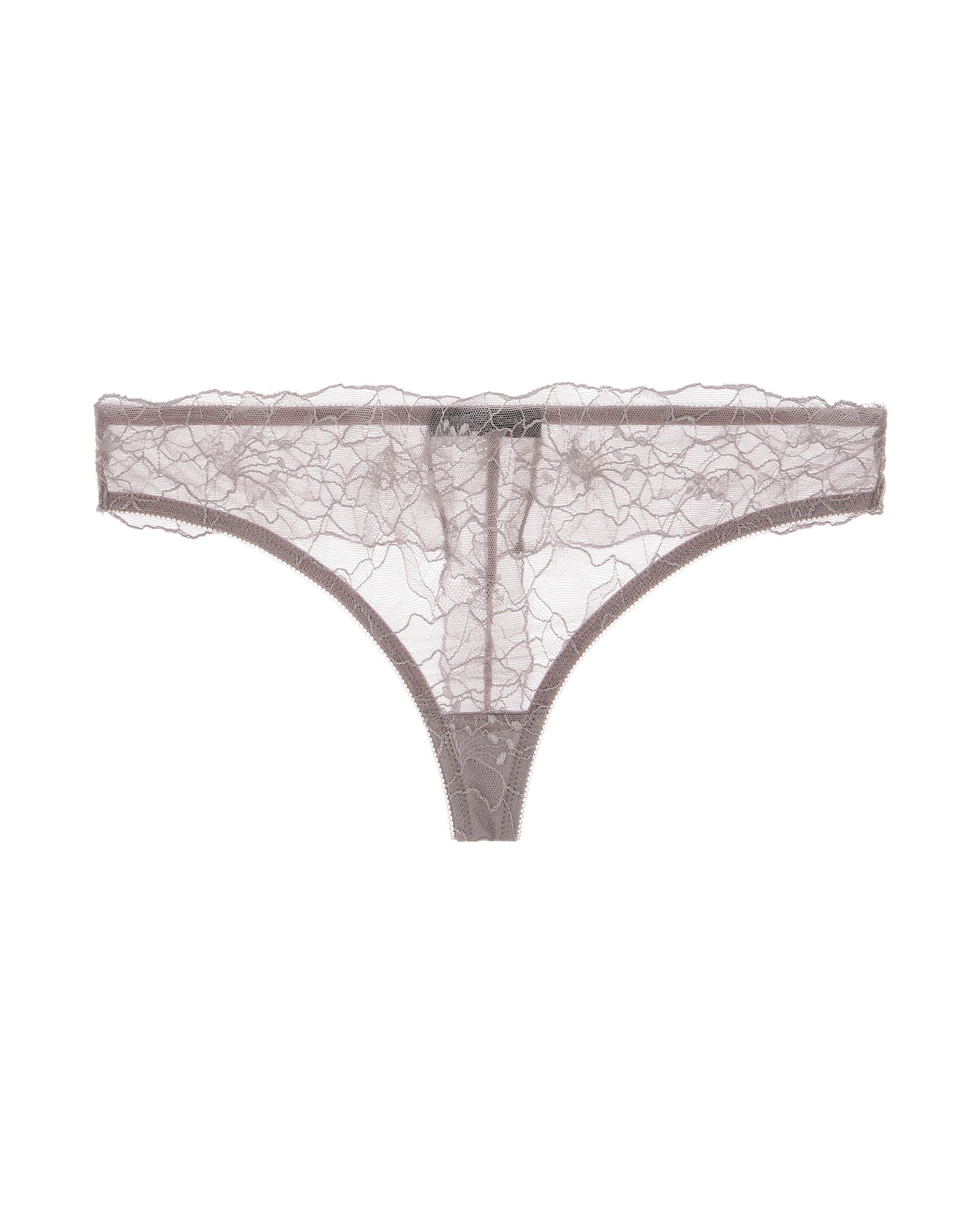 Samantha Chang All Lace Glamour Thong in purple