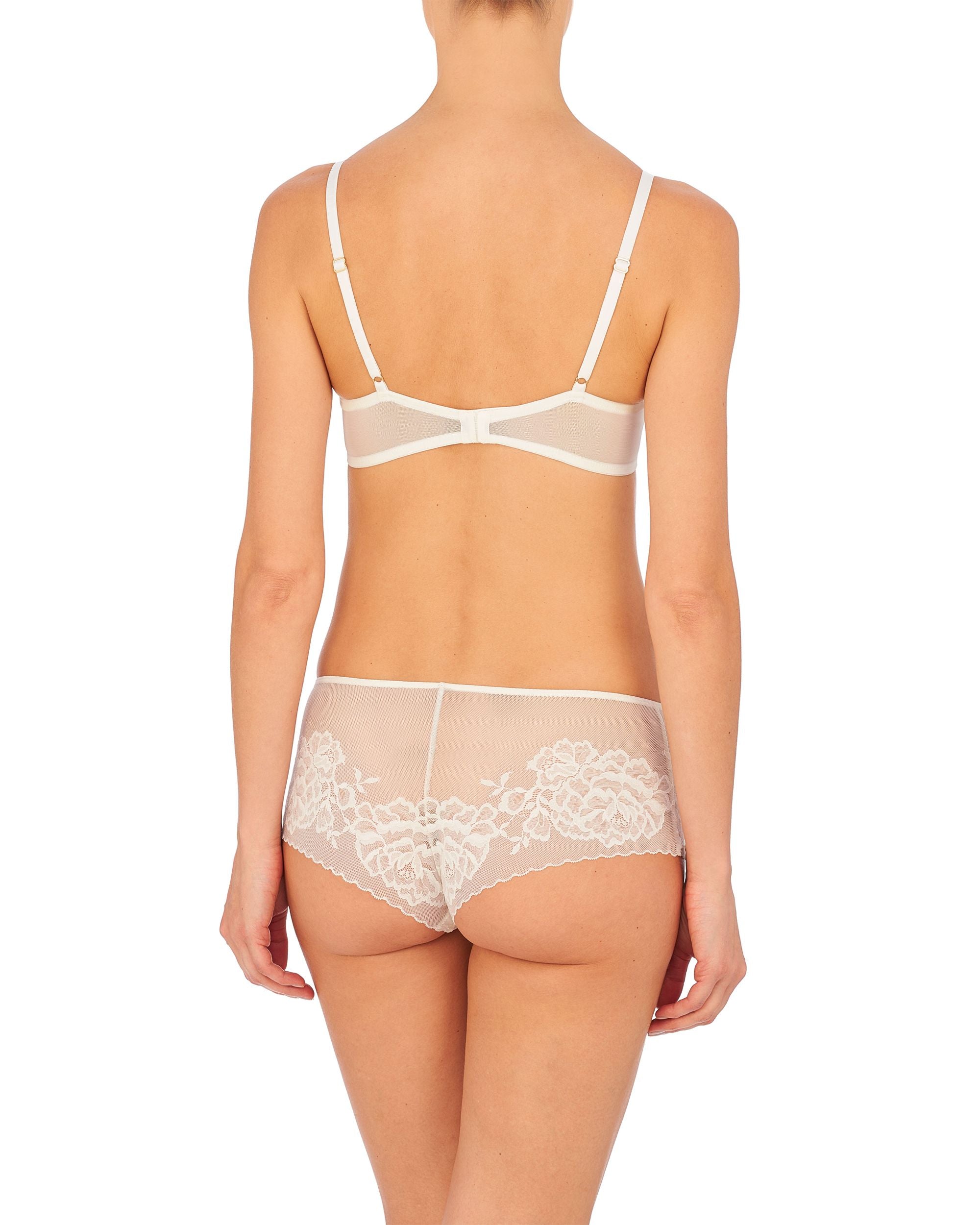 Natori Flora Contour Bra in white