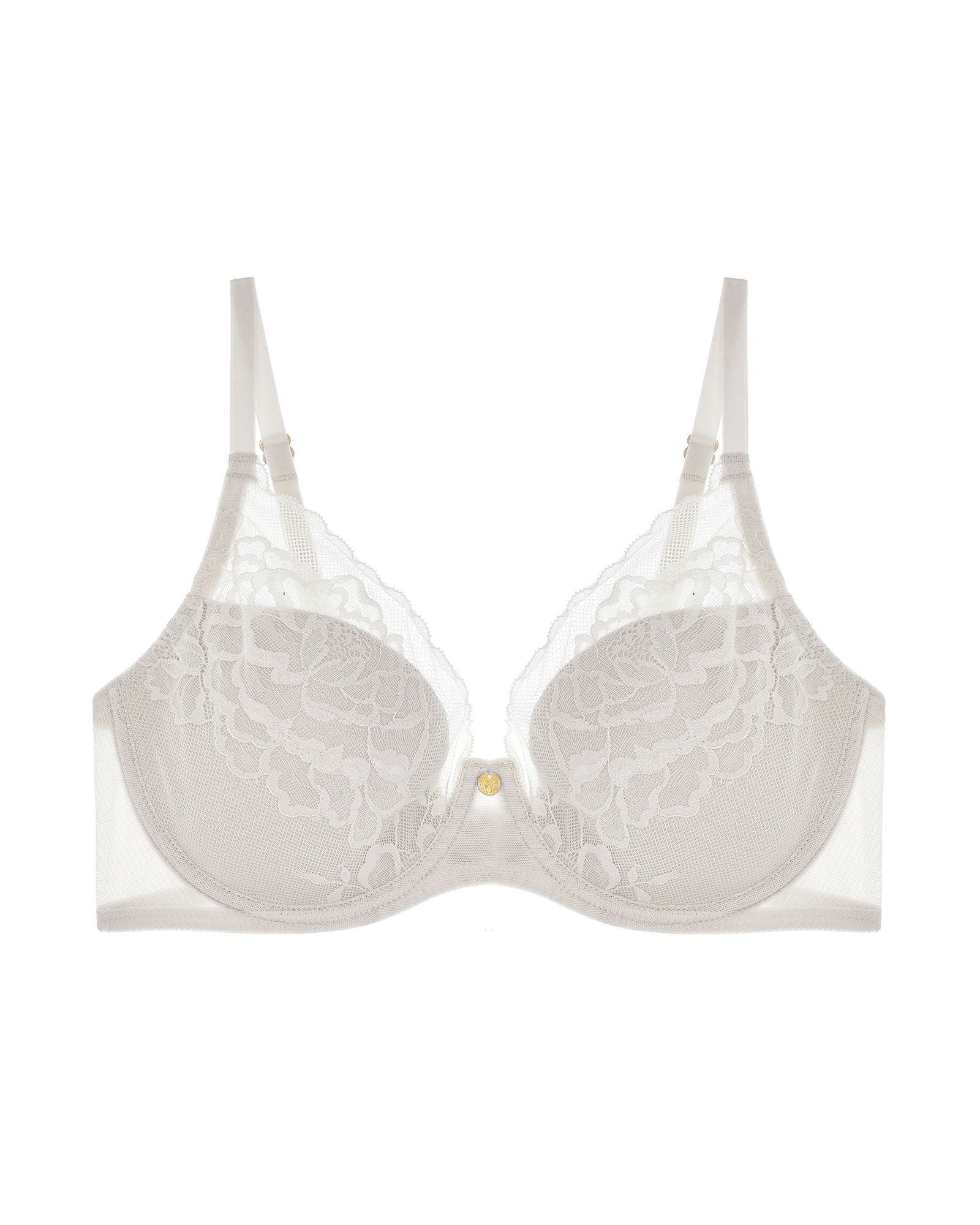 Natori Flora Contour Bra in white