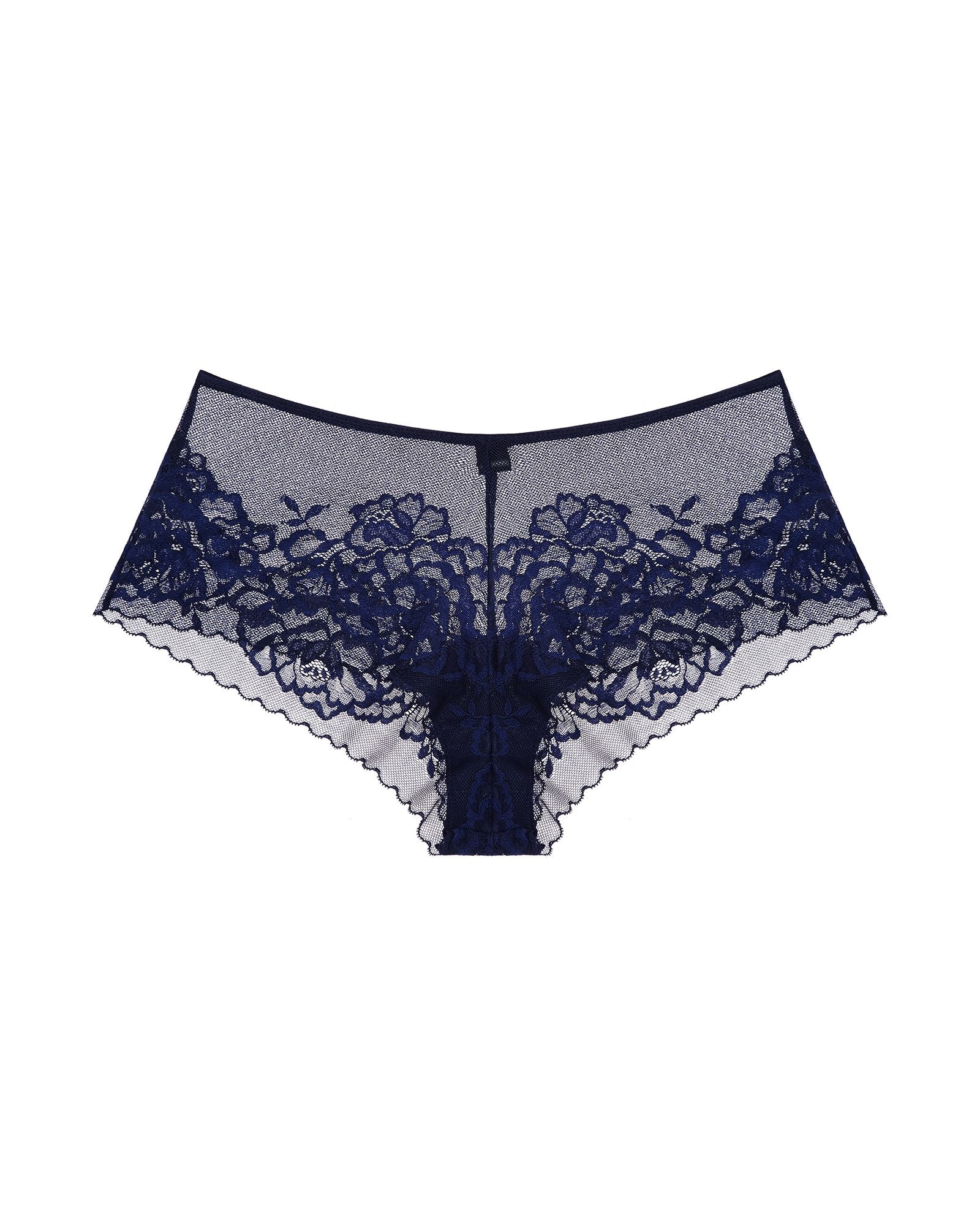 Natori Flora Girl Brief in blue