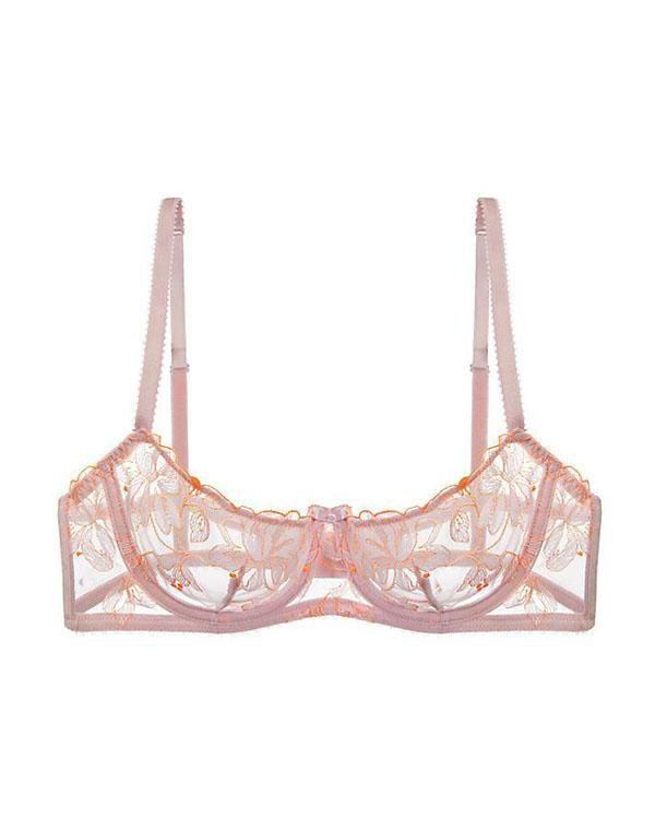 Journelle Lana Low Balconette Bra in pink