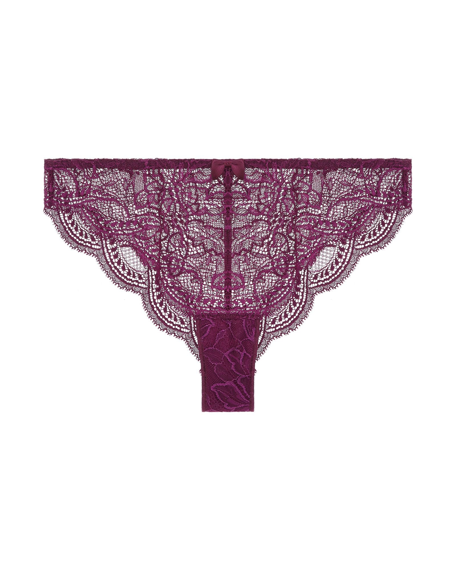 Simone Perele Eden Tanga in purple