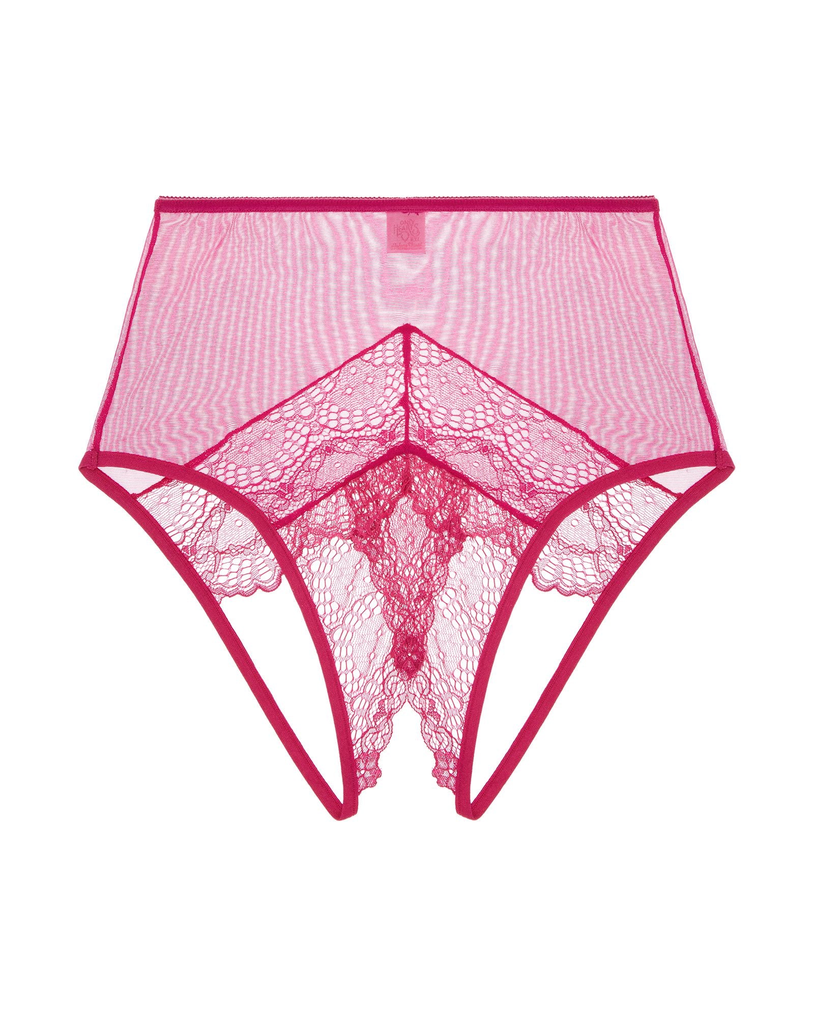 Only Hearts Whisper Sweet Nothings Coucou Hi-Waist Brief in pink