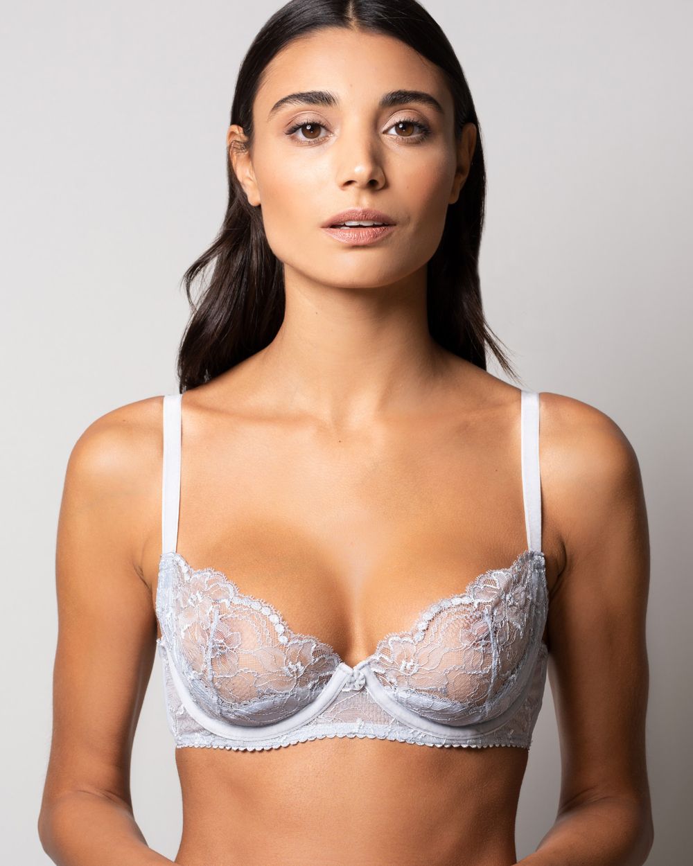 Dita Von Teese Tryst Balconette Bra in blue