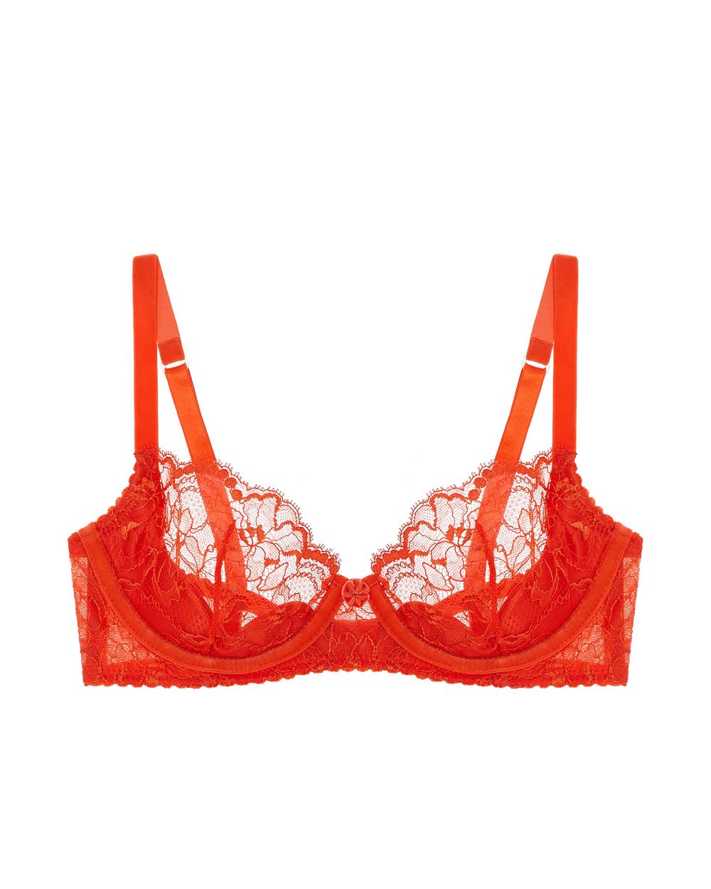Dita Von Teese Tryst Balconette Bra in orange