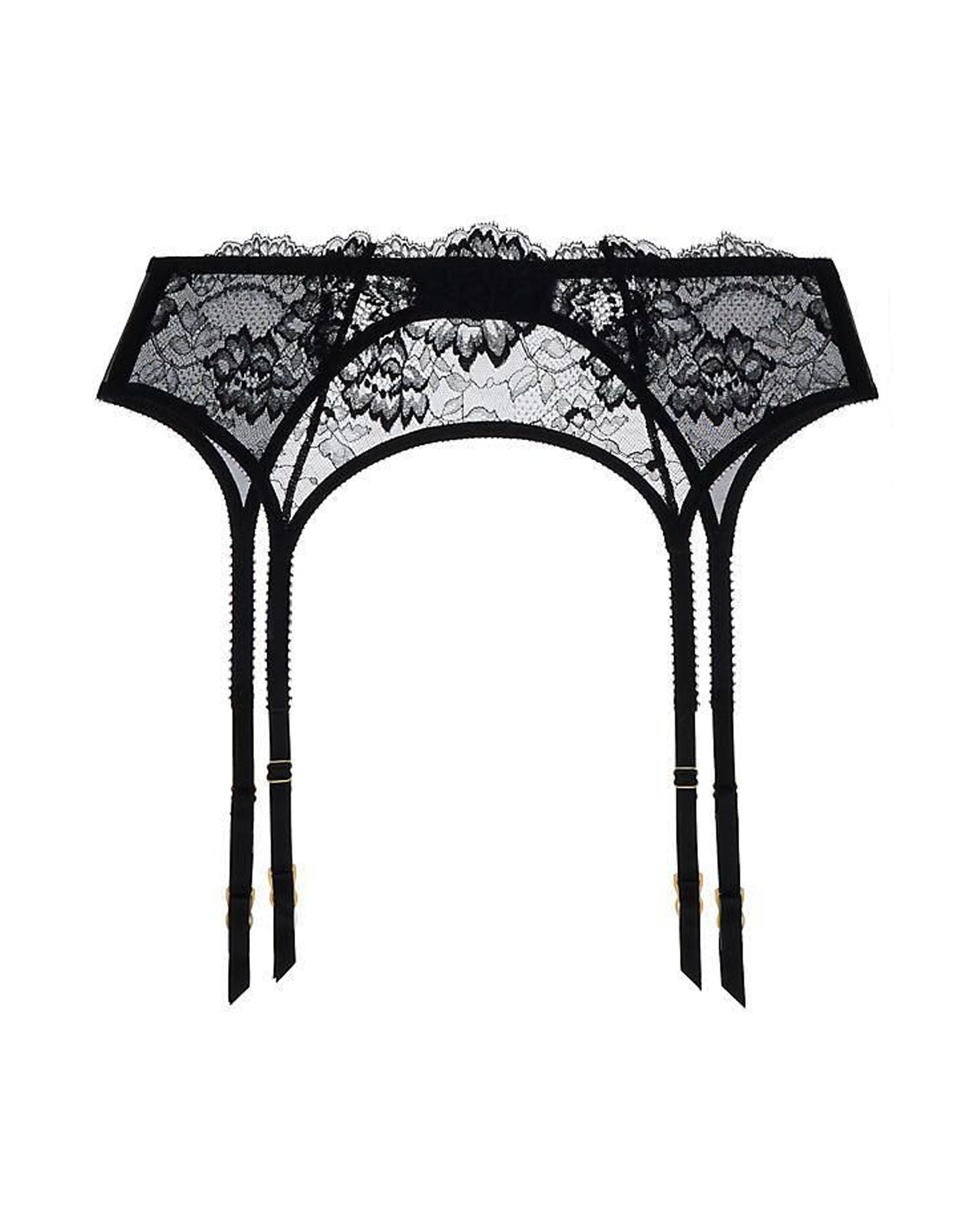 Journelle Isabel Suspender Belt in black