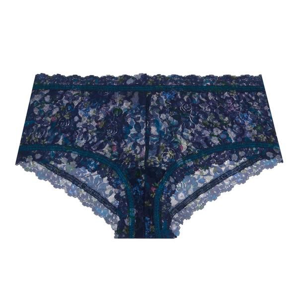 Hanky Panky Floret Boyshort in blue