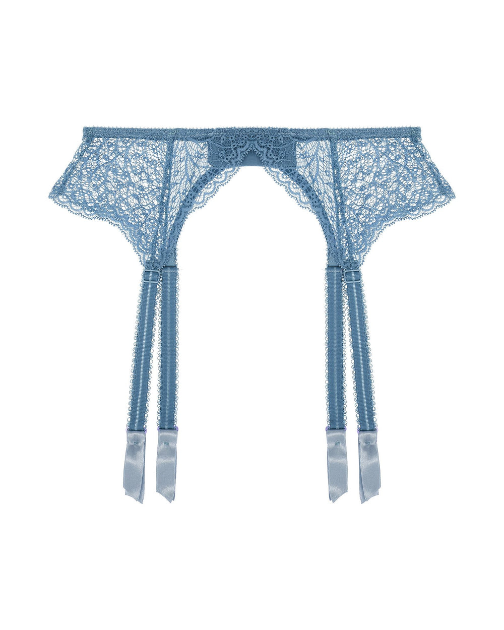 Journelle Allegra Suspender Belt in blue
