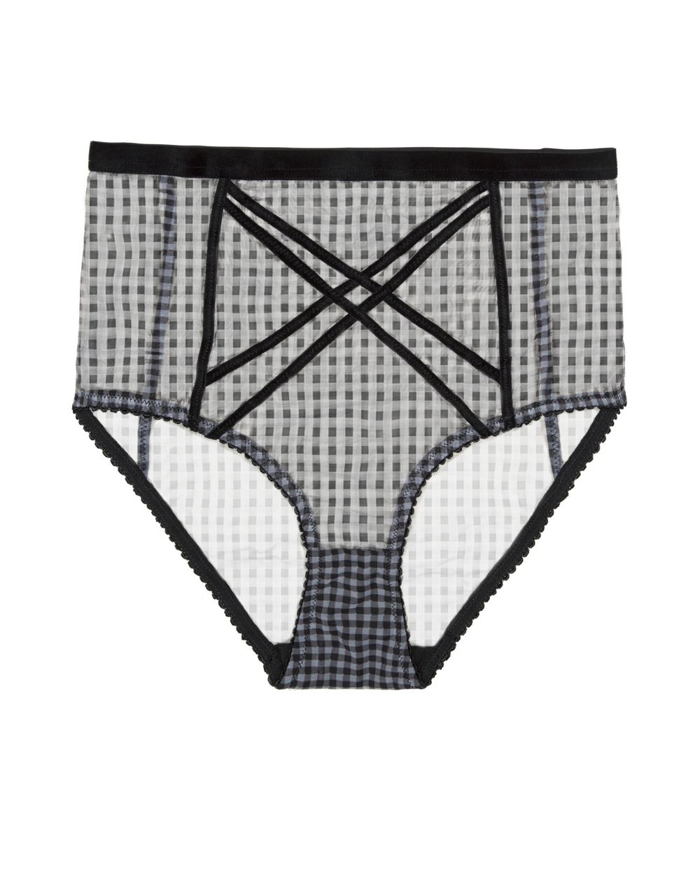 Lonely Gigi High Waist Brief in black