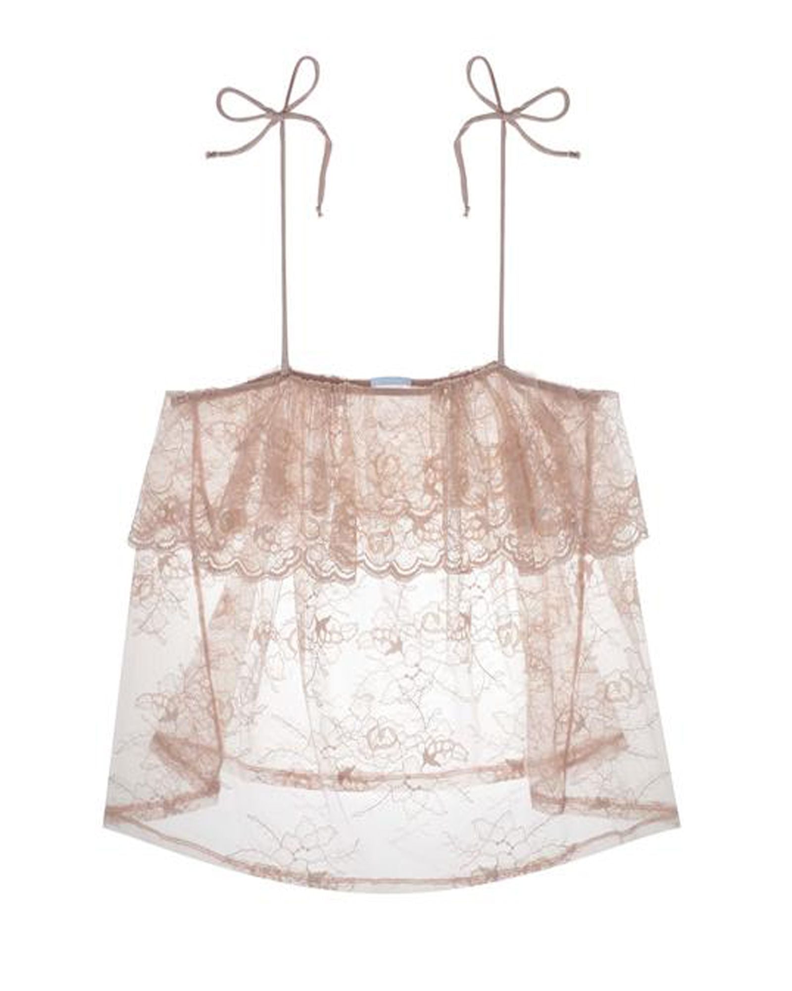 Eberjey Aurora Ruffle Cami in pink