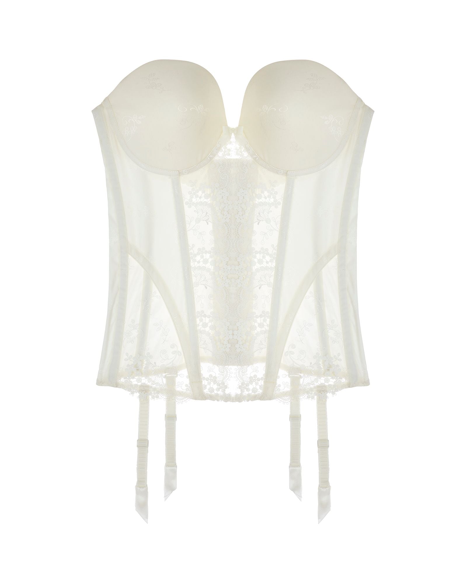 Simone Perele Wish Bustier in white