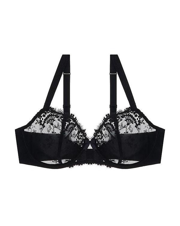 Simone Perele Wish Demi Full Cup Bra in black