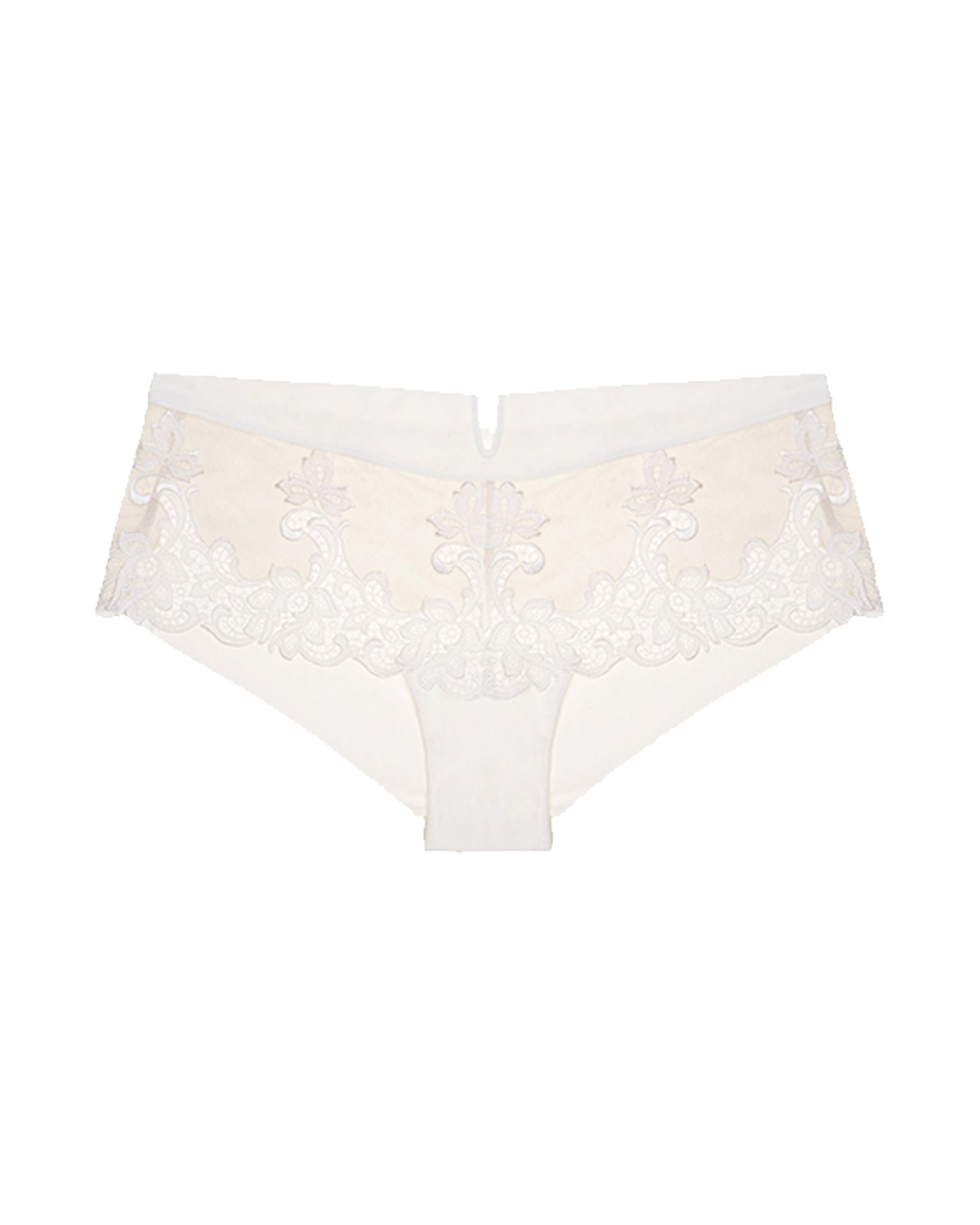 Simone Perele Saga Tattoo Boyshort in white