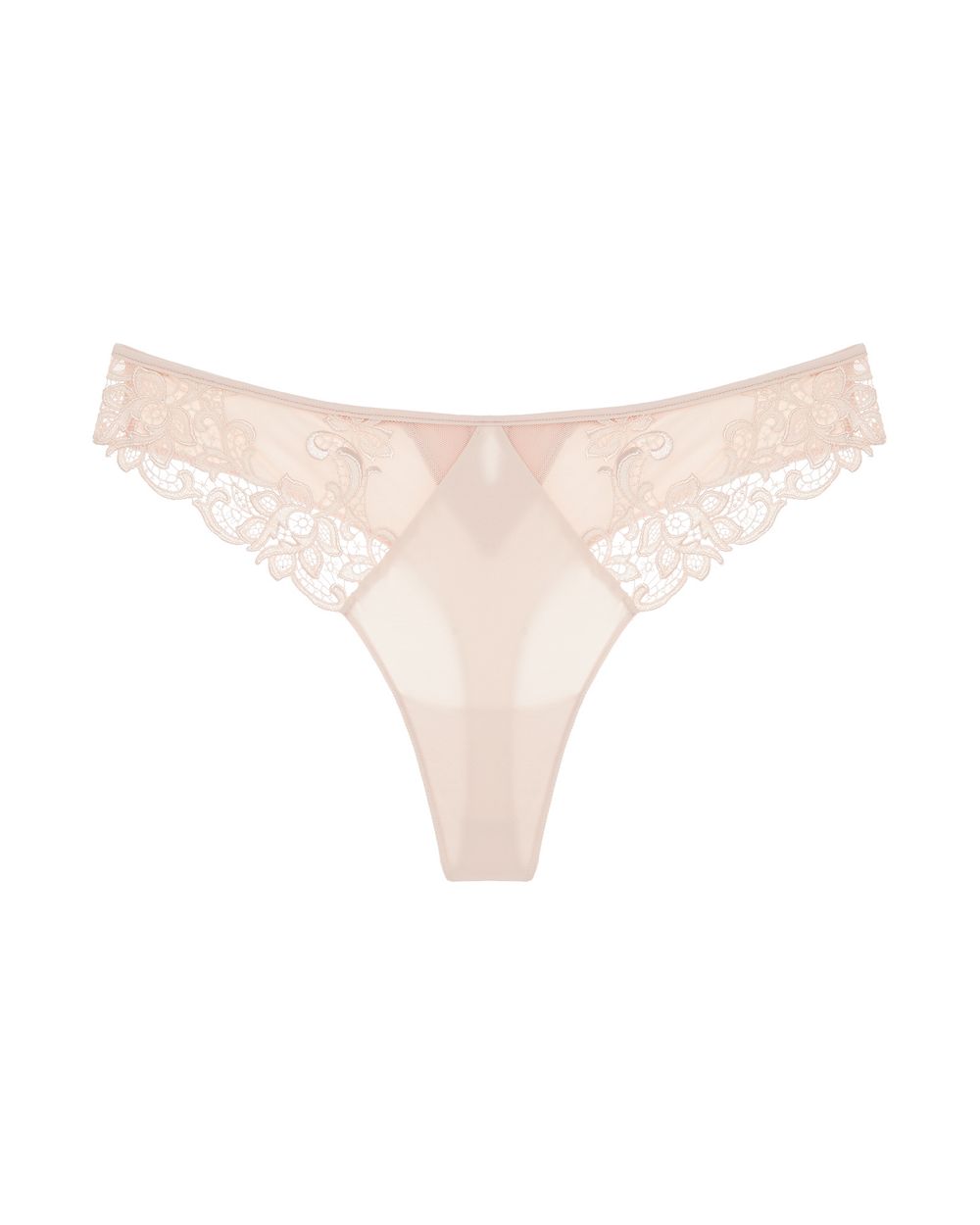 Simone Perele Saga Tattoo Thong in pink
