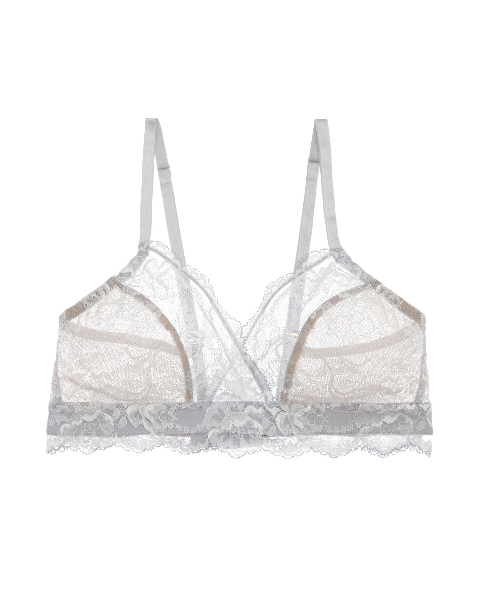 Natori Devotion Bralette in gray