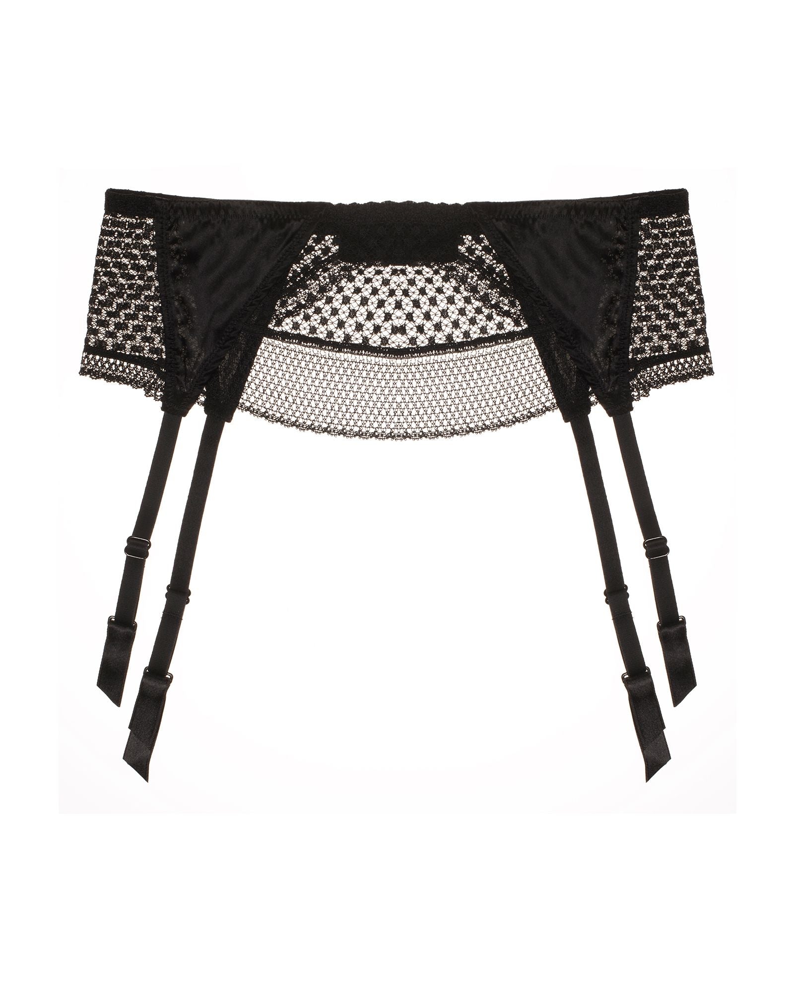 Else Bella Garter Belt in black