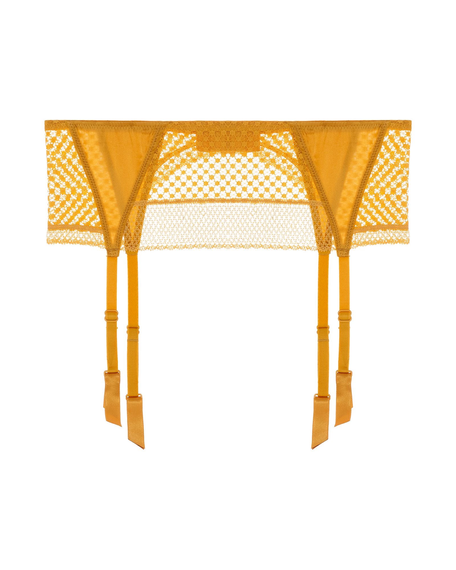 Else Bella Garter Belt in yellow