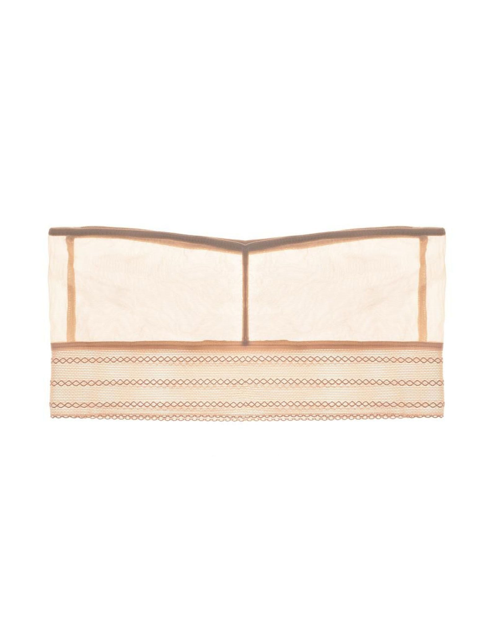 Else Bare Bandeau Bra Top in beige