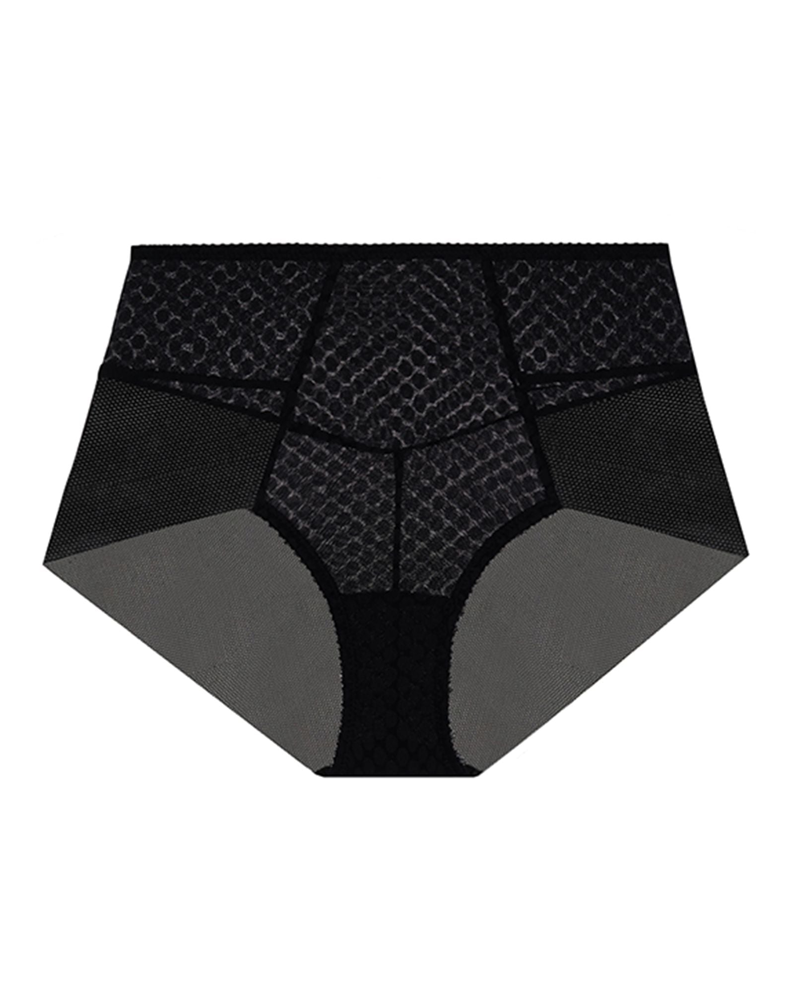Fortnight Lingerie Ara Seamless High Waist in black