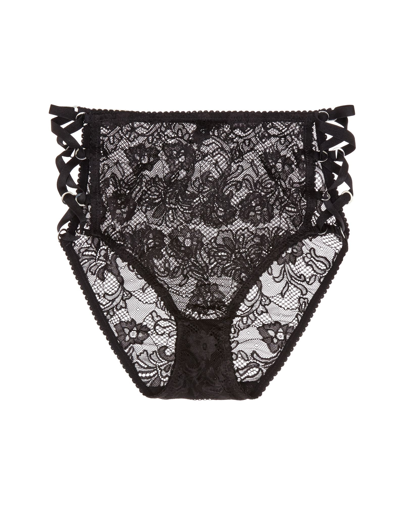 Lonely Bella High Waist Brief in black