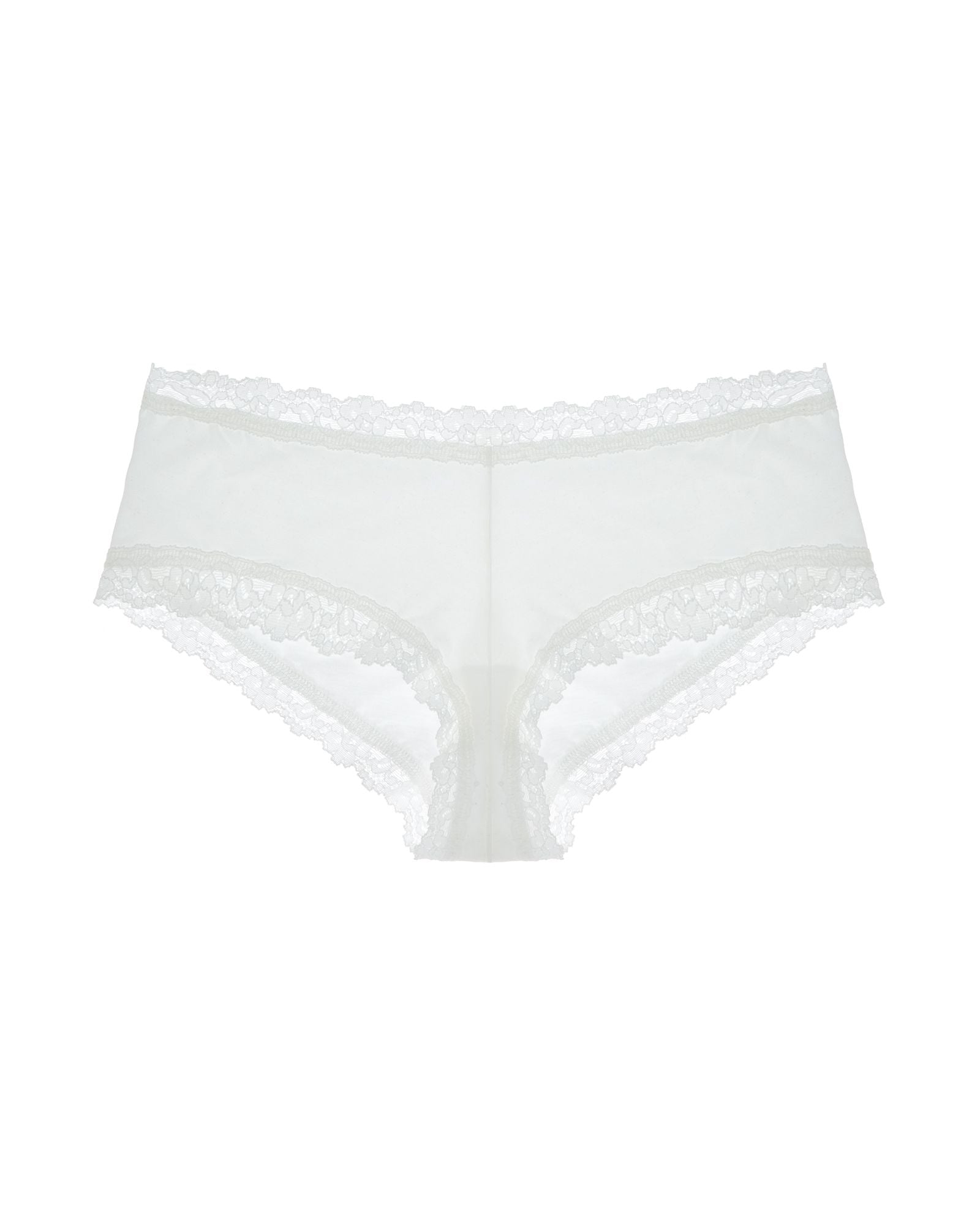 Hanky Panky Supima Cotton Boyshort in white