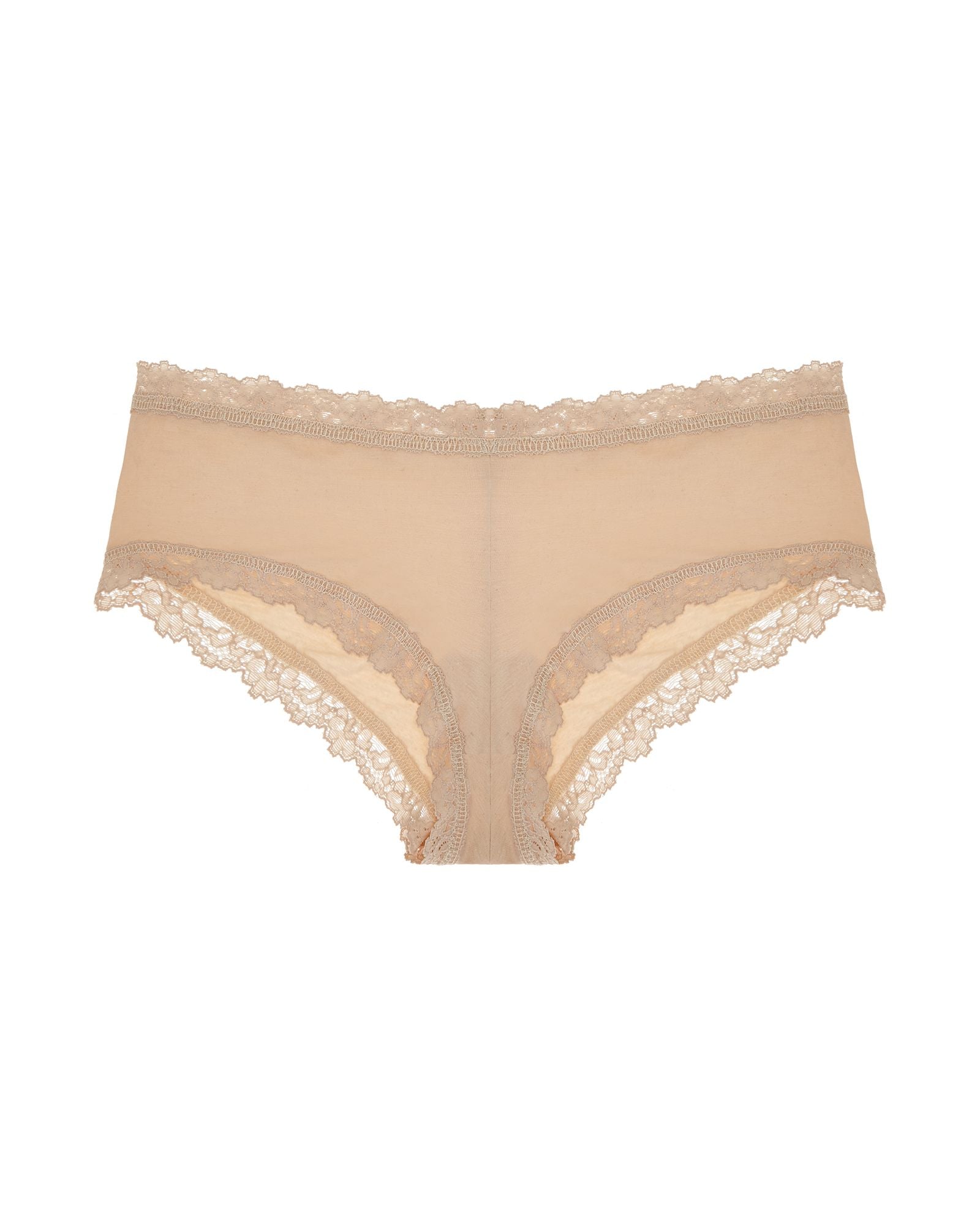 Hanky Panky Supima Cotton Boyshort in beige