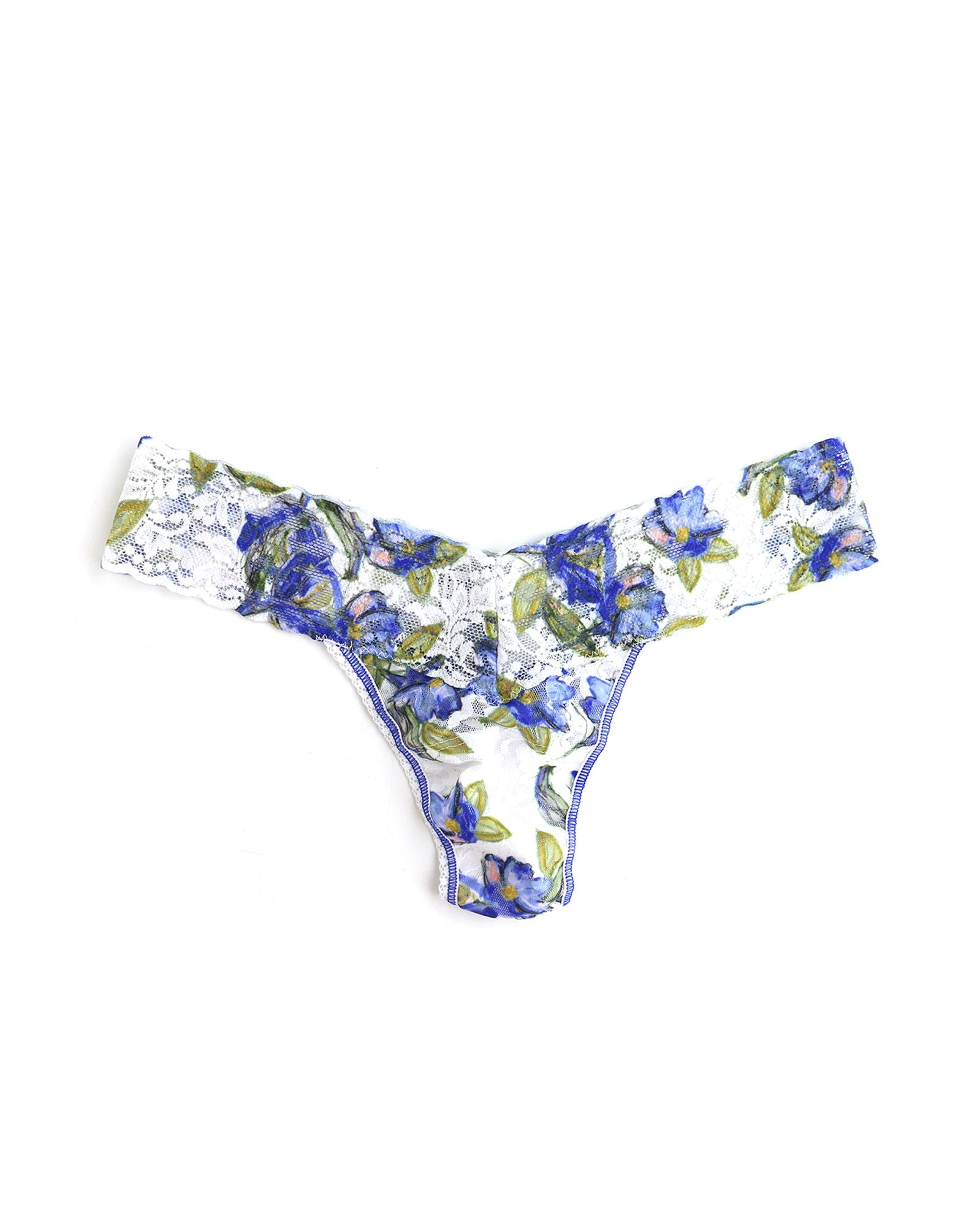 Hanky Panky Bonfleur Low Rise Thong in white