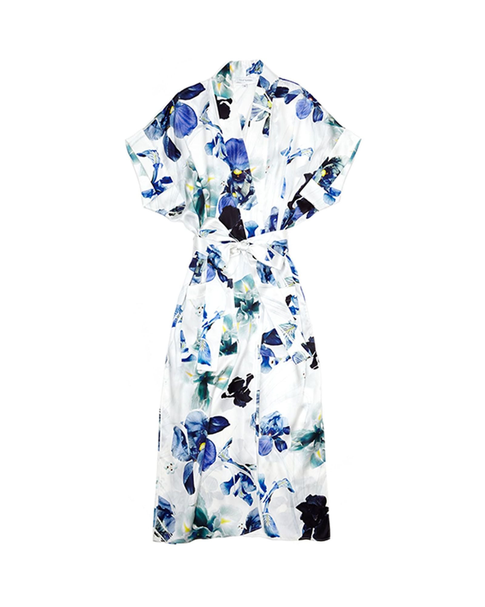 Violet & Wren Chatelaine Iris Maxi Robe in white