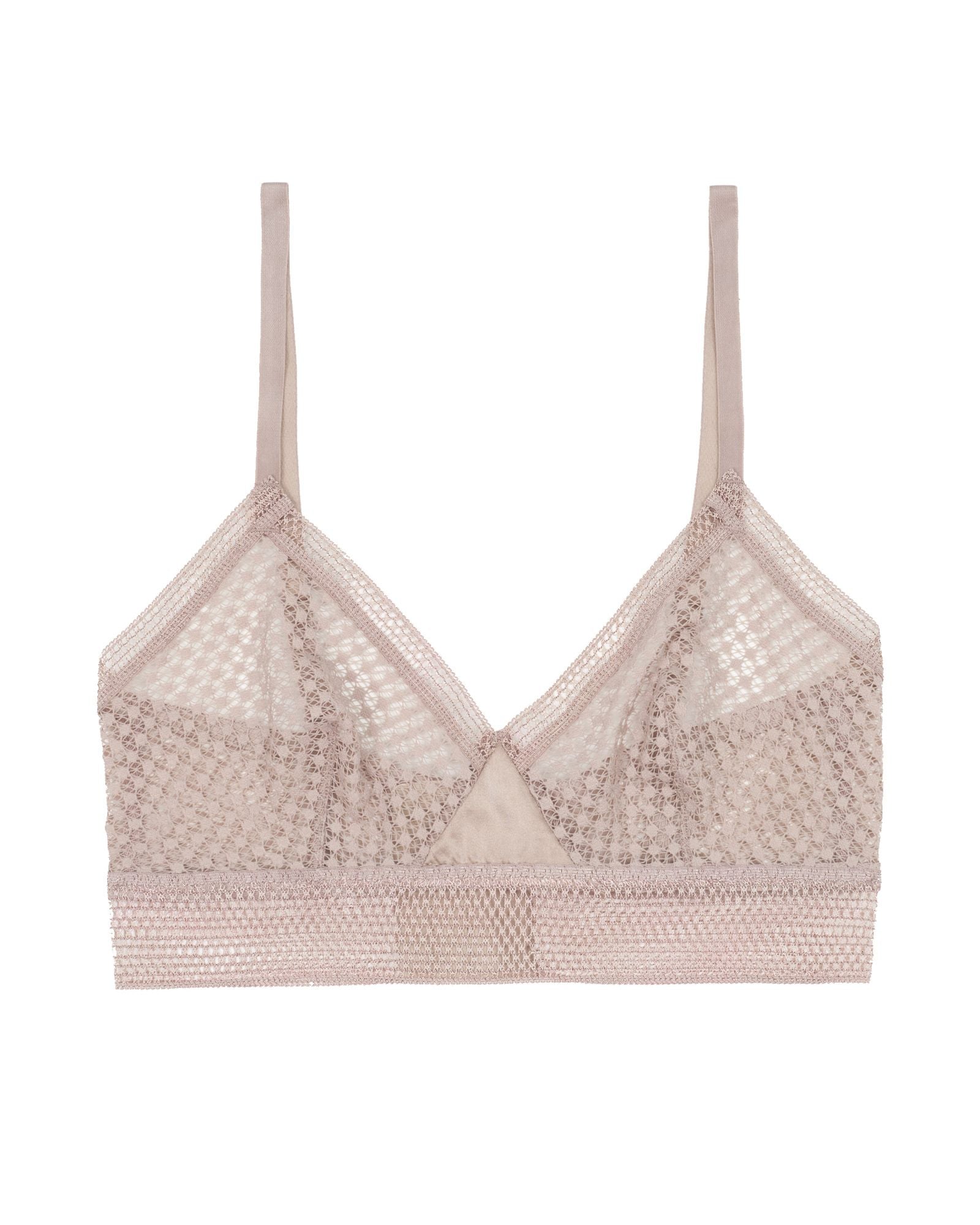 Else Bella Soft Triangle Bra in pink