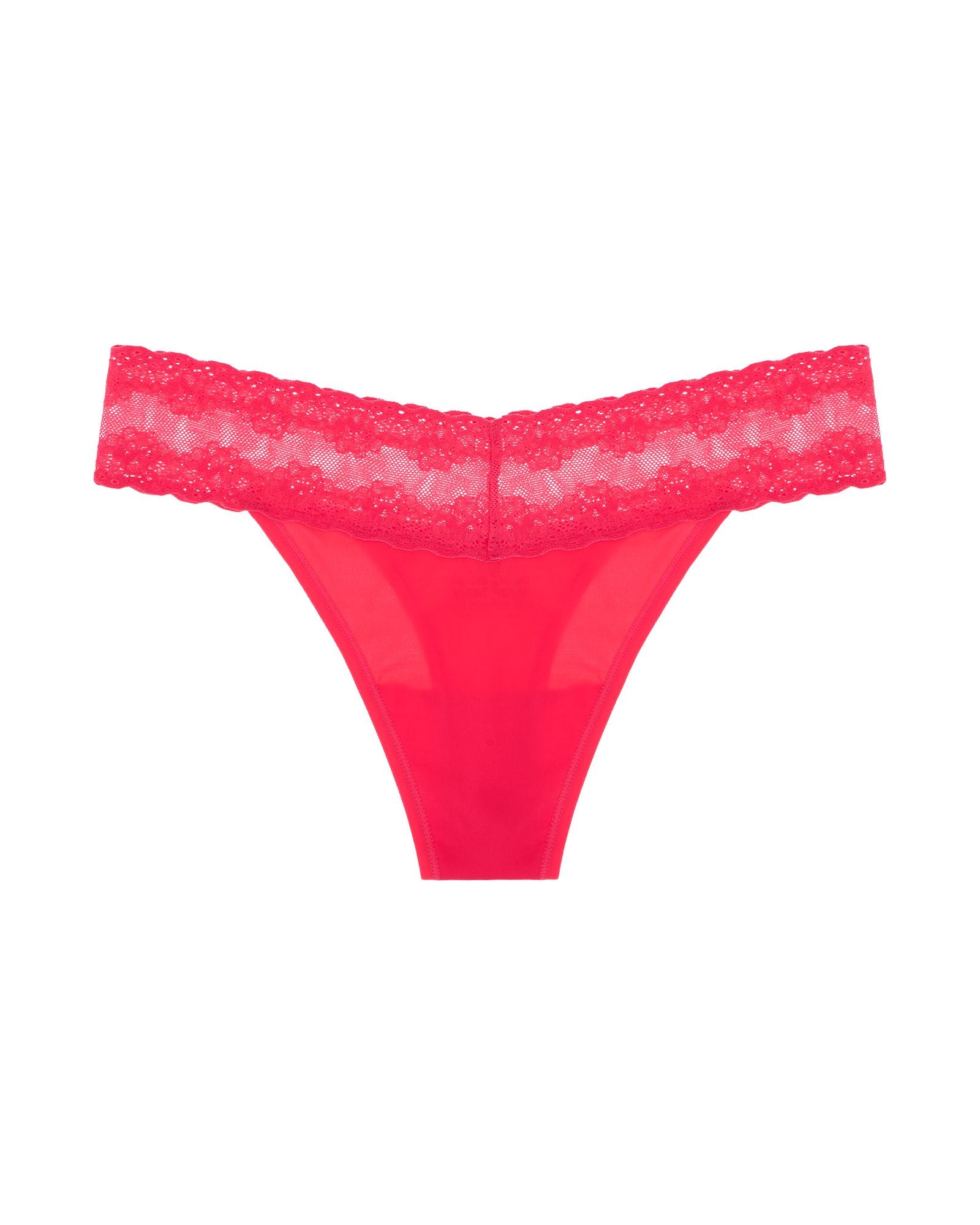 Natori Bliss Perfection Thong in red