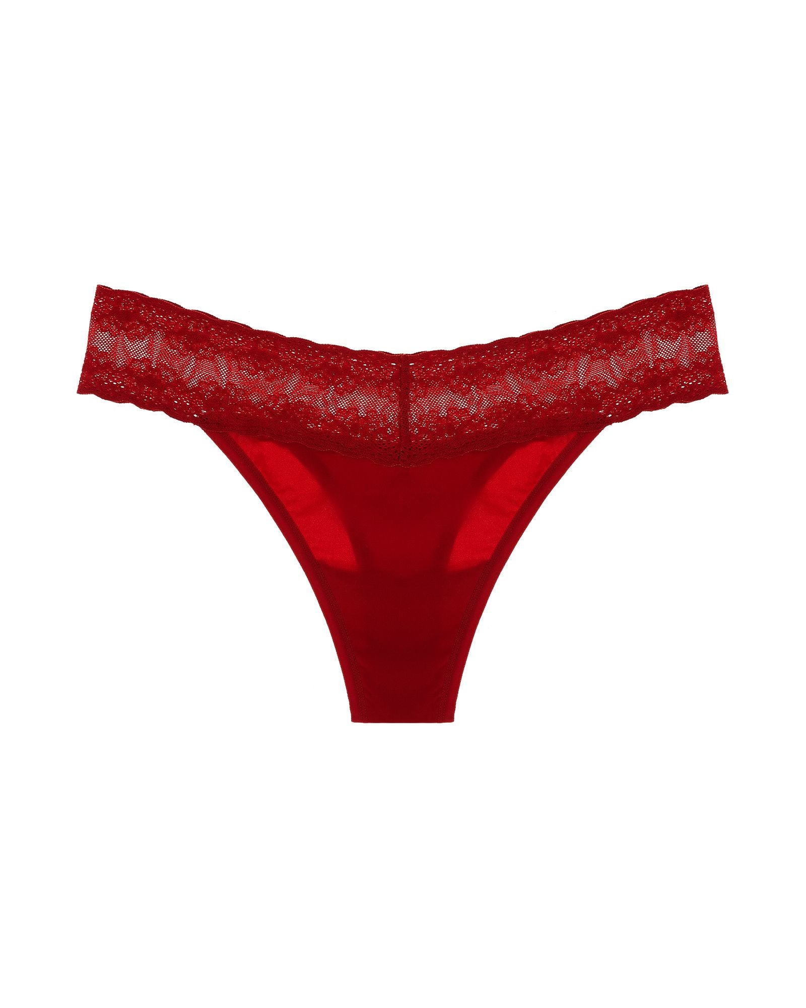 Natori Bliss Perfection Thong in red