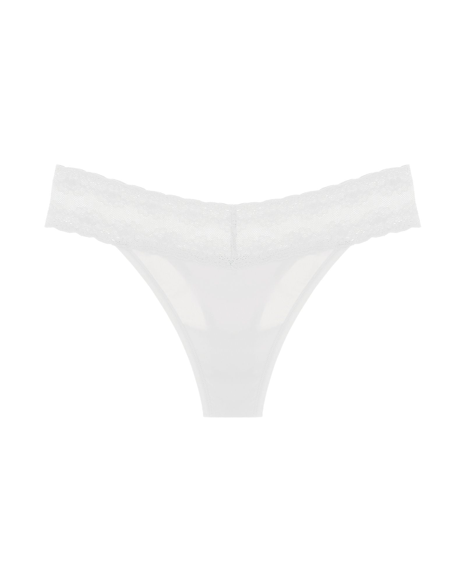 Natori Bliss Perfection Thong in white