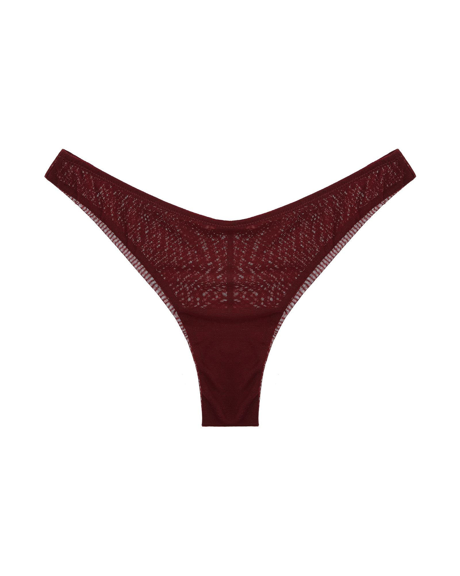 The Great Eros Canova Seamless Tanga in red