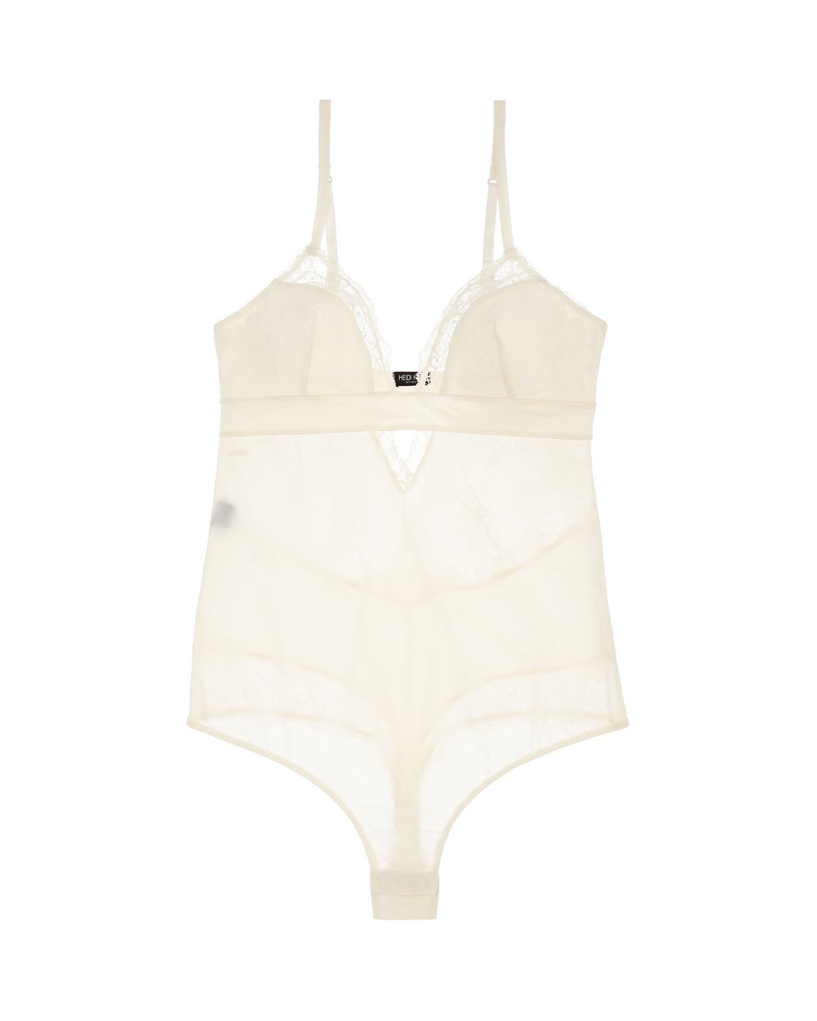 Heidi Klum Intimates Fleur Fantasy Bodysuit in white