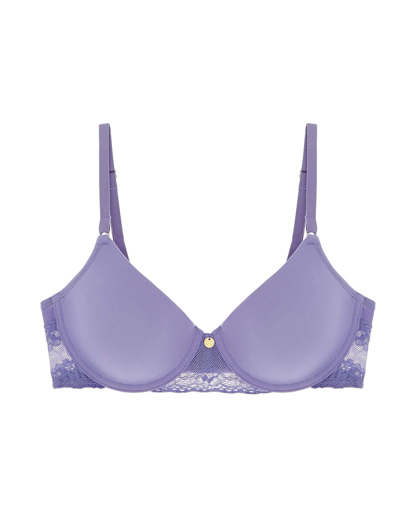 Natori Bliss Perfection Contour Underwire Bra in purple