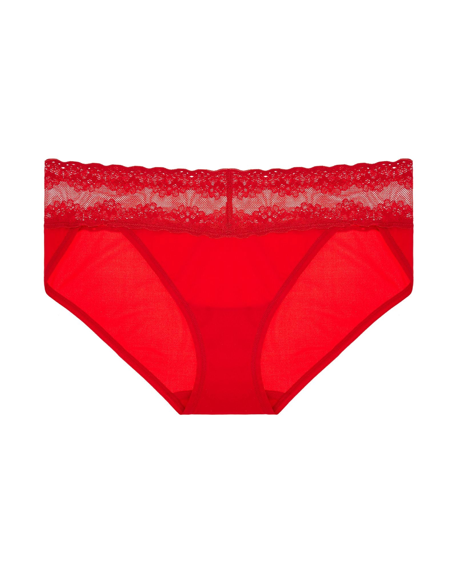 Natori Bliss Perfection V-kini in red