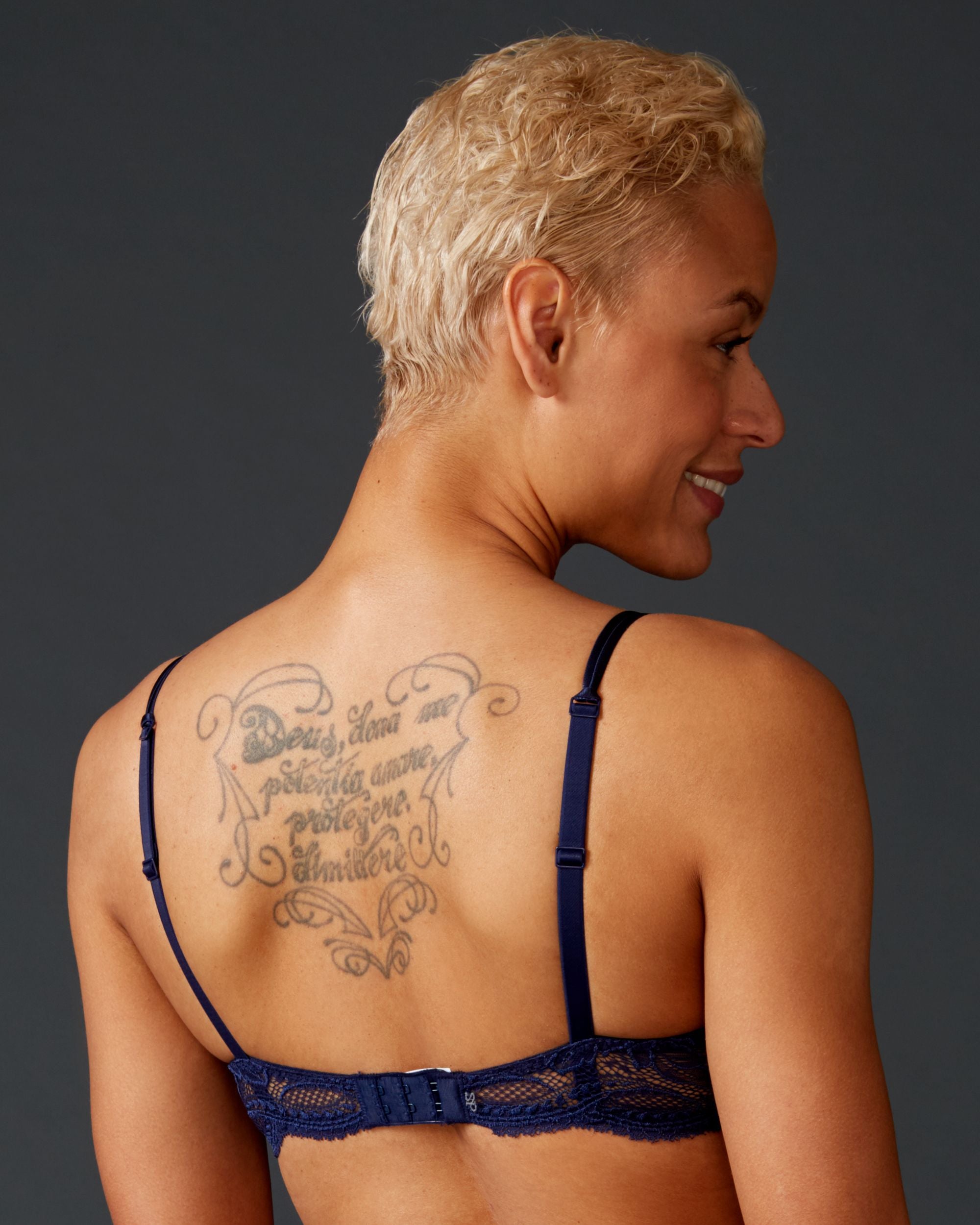 Simone Perele Eden Demi Plunge Bra in blue