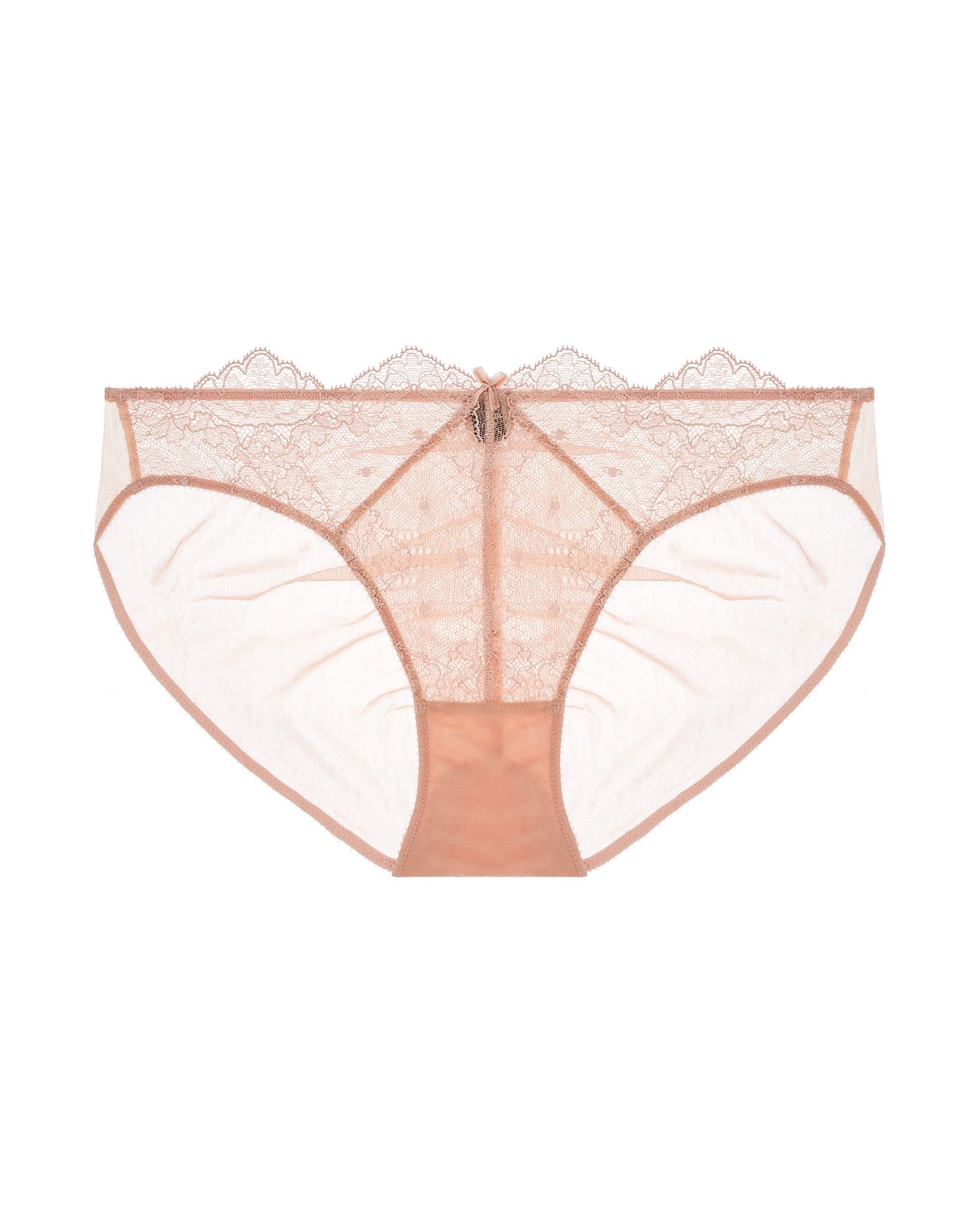 Dita Von Teese Lurex Lace Bikini in pink