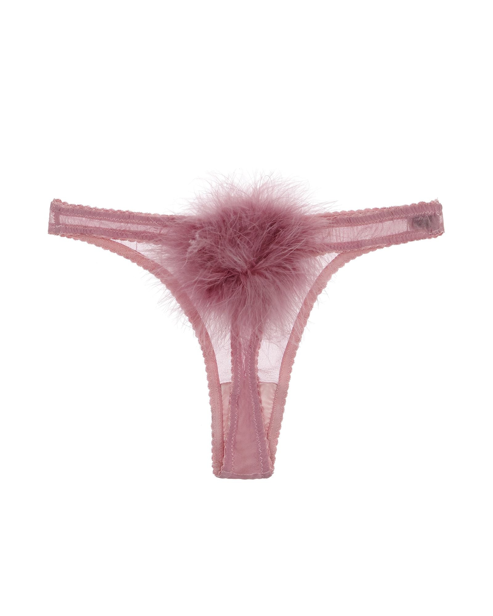 Gilda & Pearl Diana Chiffon Thong in pink