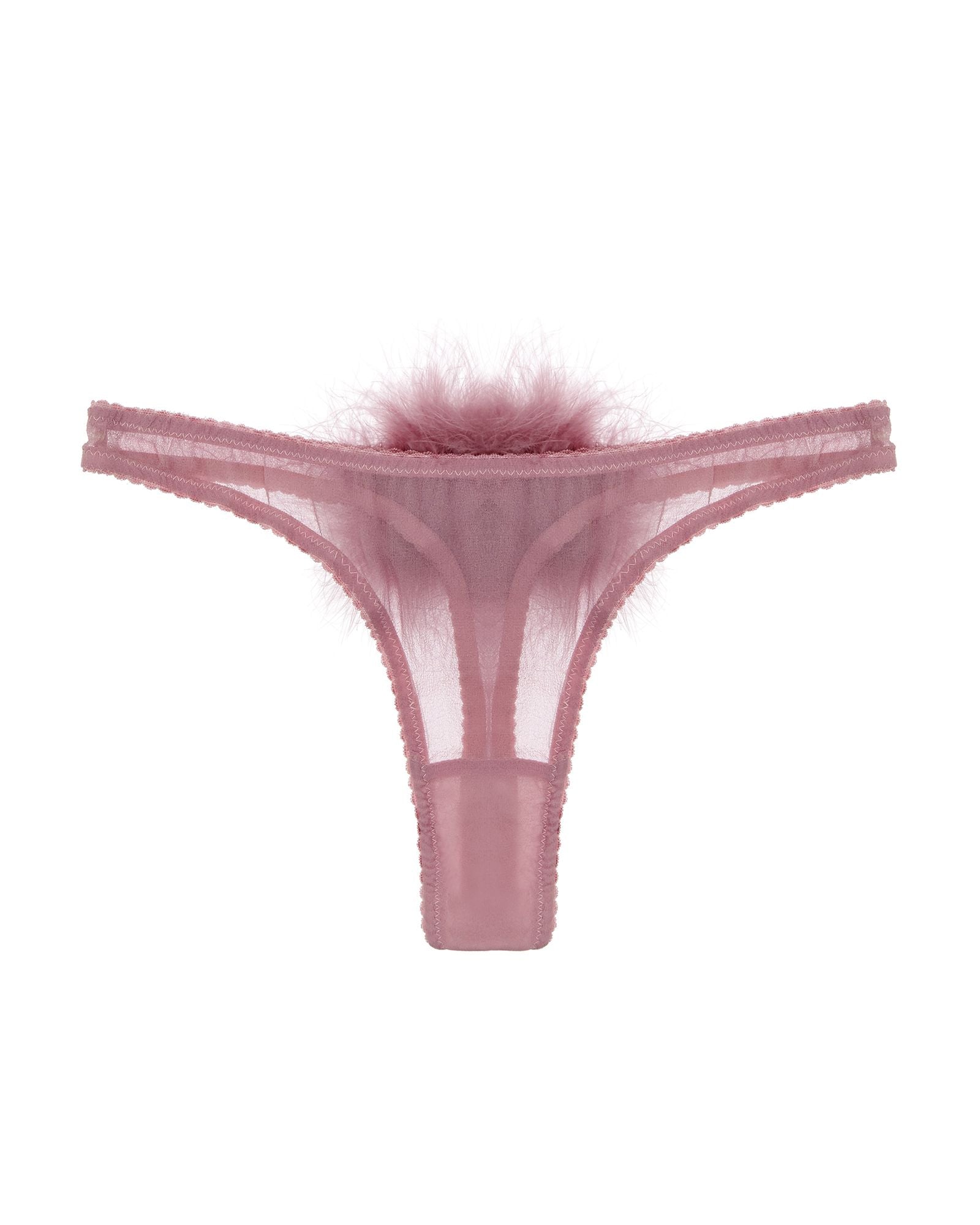 Gilda & Pearl Diana Chiffon Thong in pink