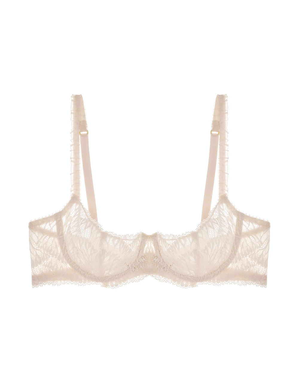 Journelle Loulou Balconette Bra in white