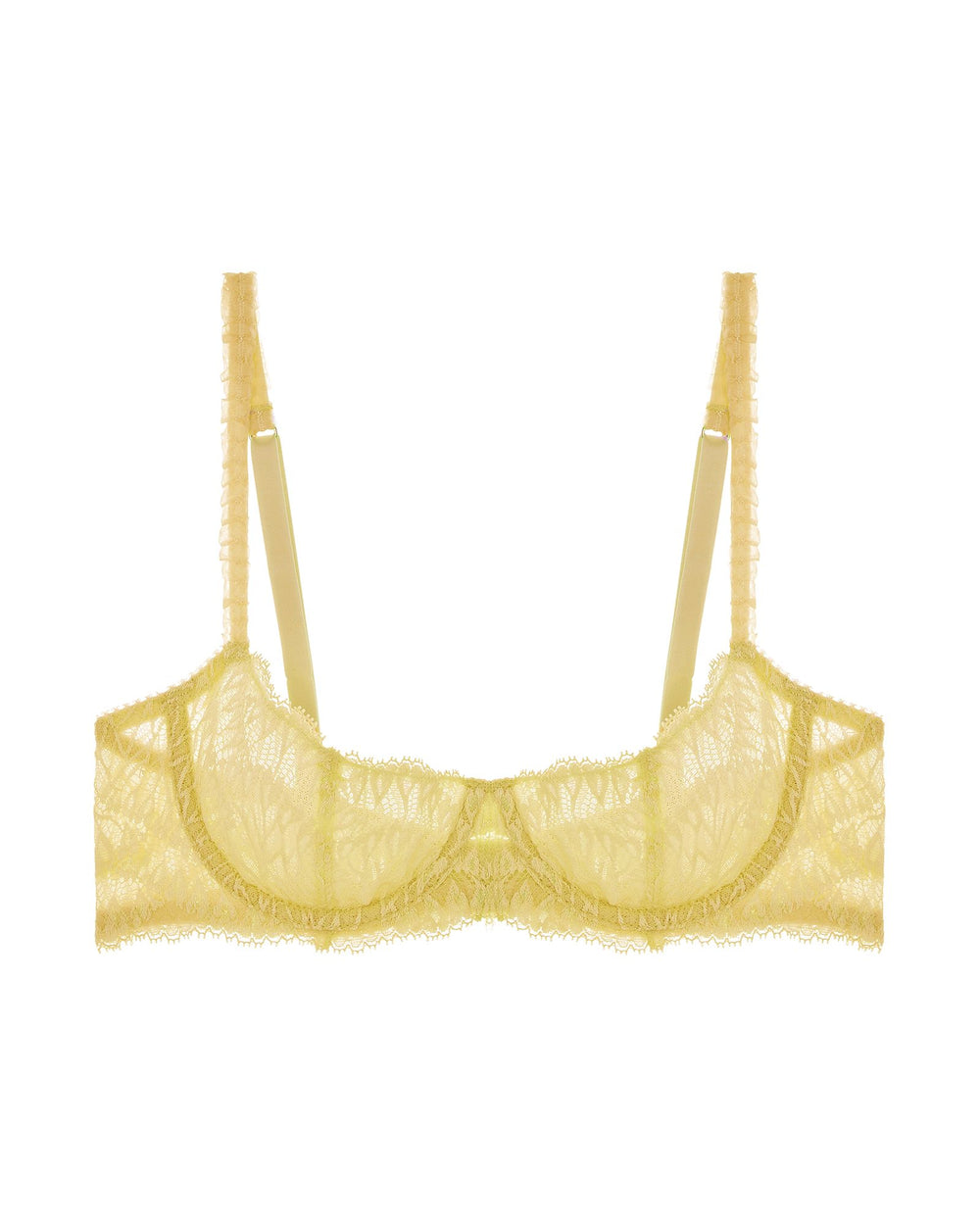 Journelle Loulou Balconette Bra in yellow