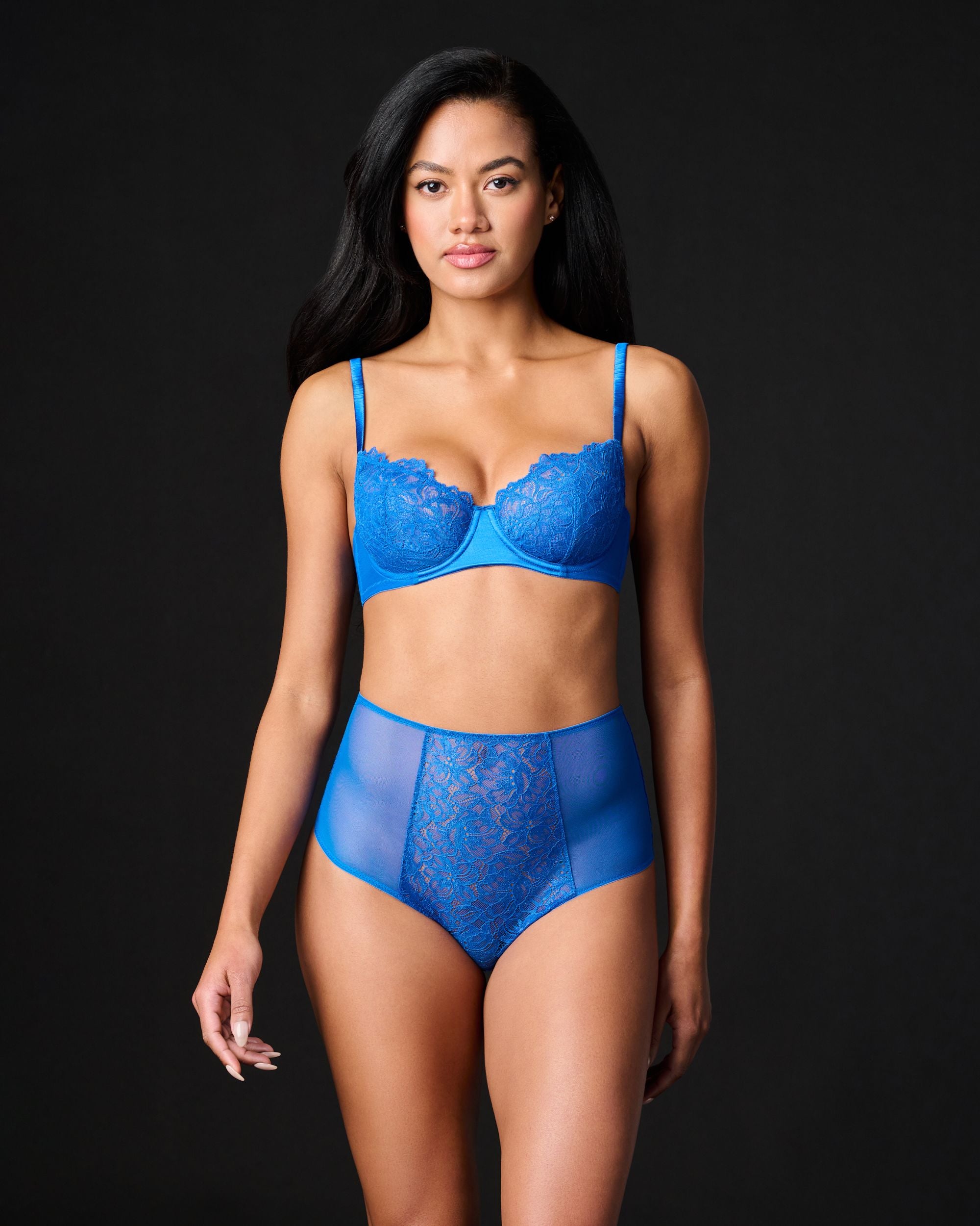 Journelle Lexi Demi Bra in blue