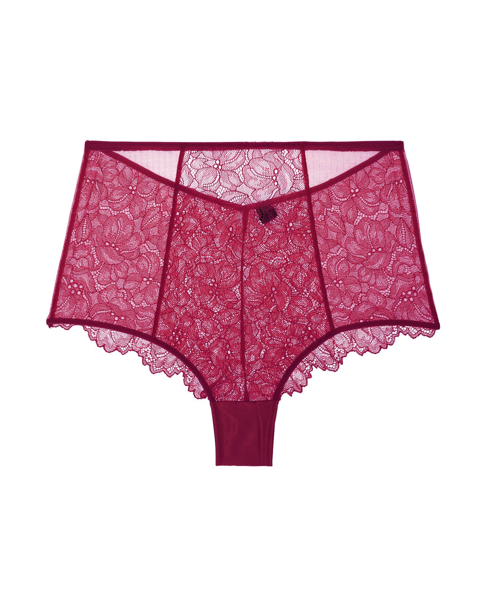 Journelle Lexi High Waist Bikini in red