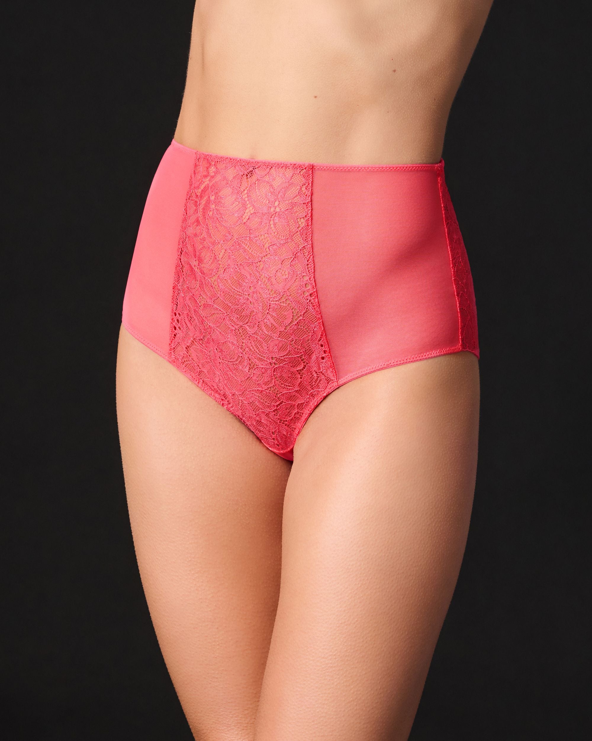 Journelle Lexi High Waist Bikini in pink