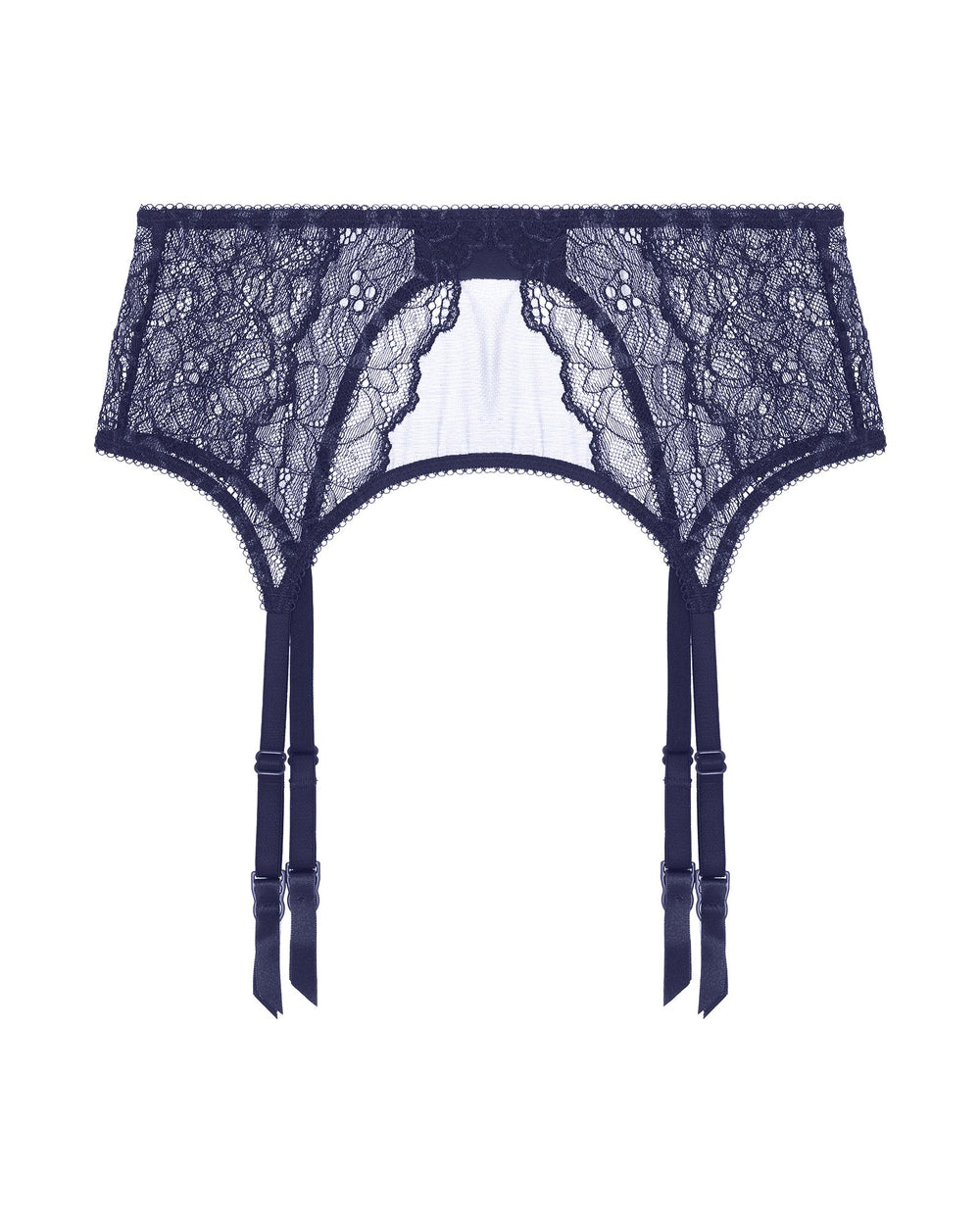 Journelle Lexi Suspender Belt in blue