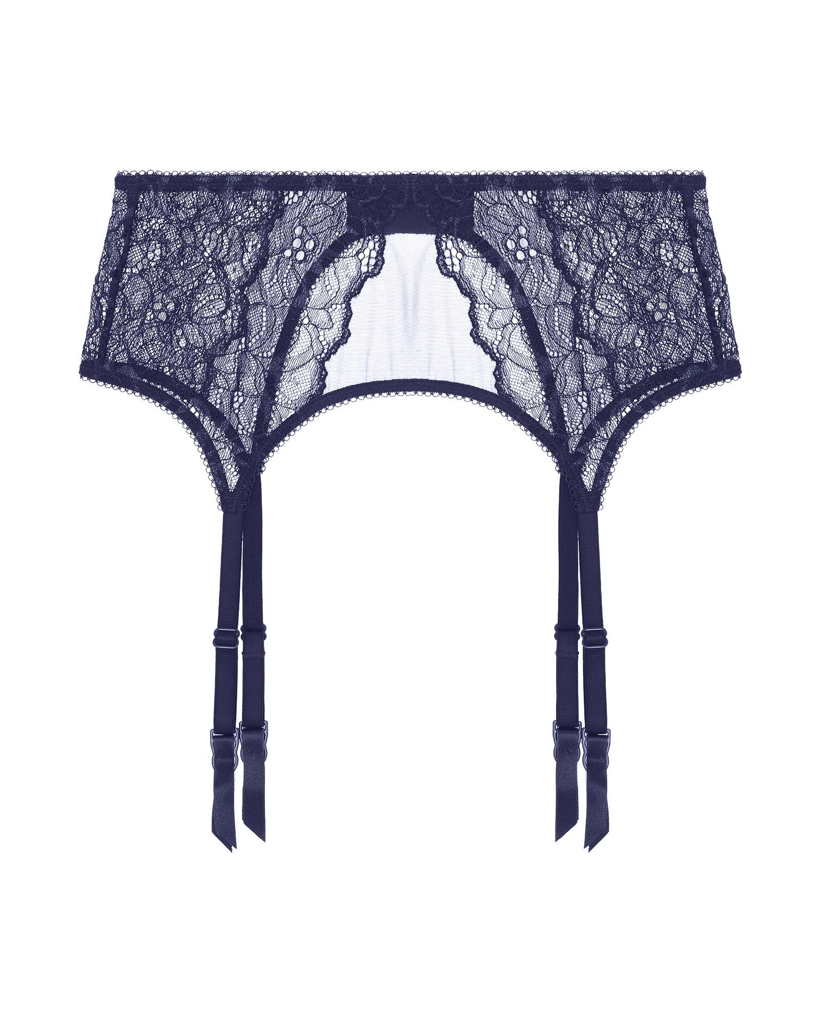 Journelle Lexi Suspender Belt in blue